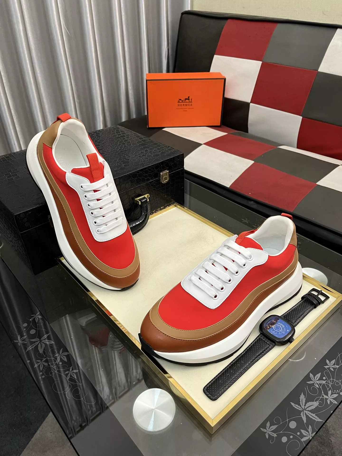 Hermes Casual Shoes For Men Fashionable 9708