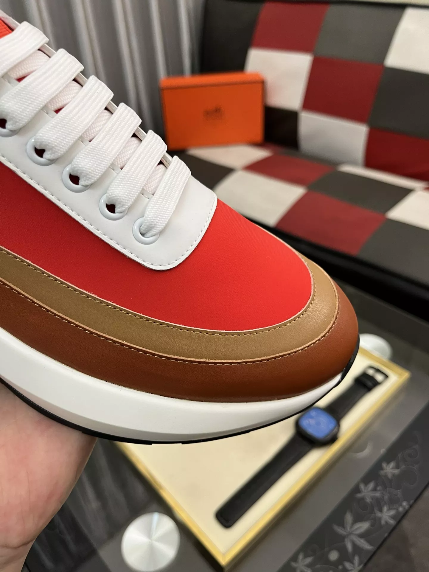 Hermes Casual Shoes For Men Fashionable 9708