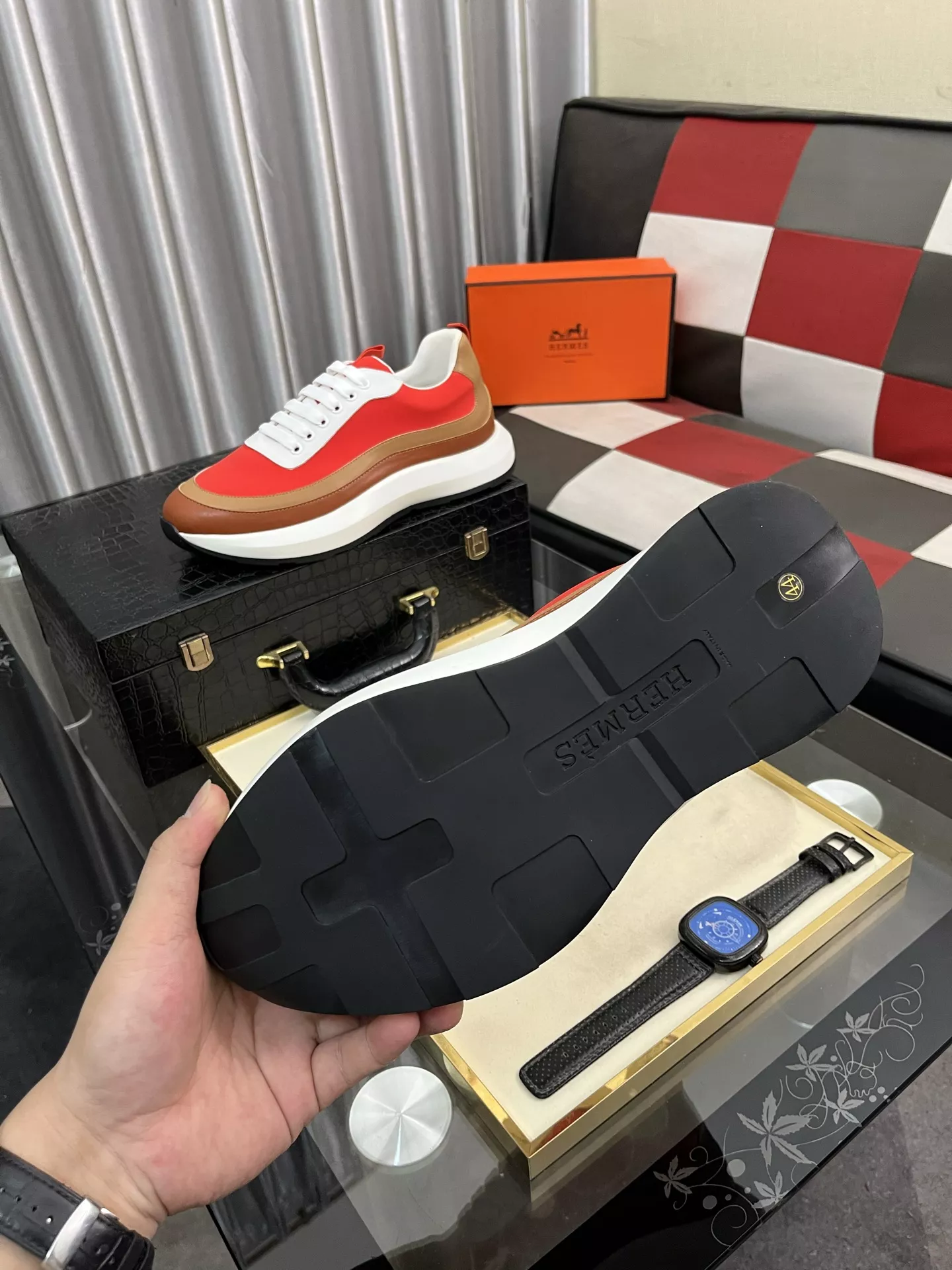 Hermes Casual Shoes For Men Fashionable 9708