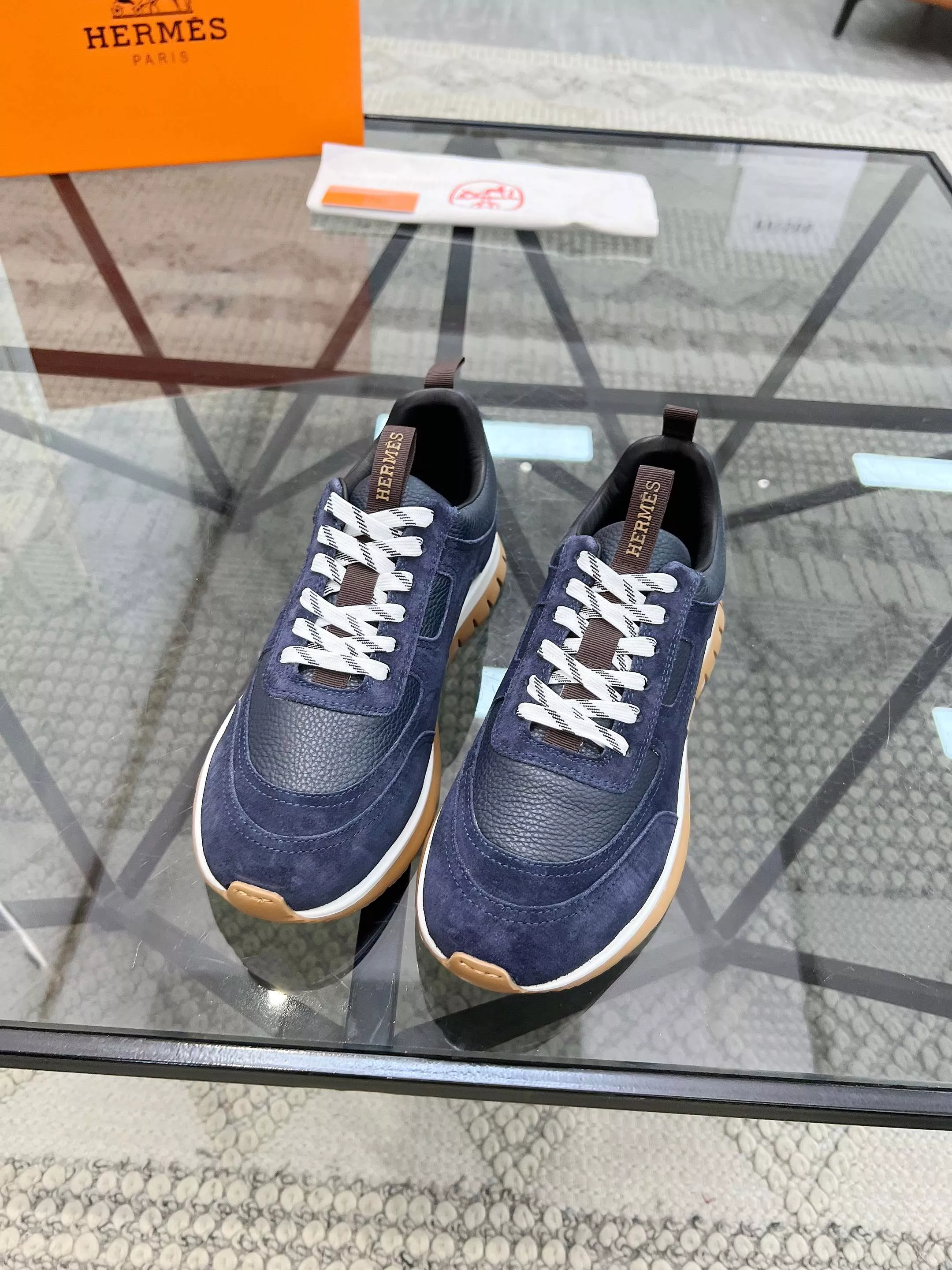 Hermes Casual Shoes For Men Flexible 3546