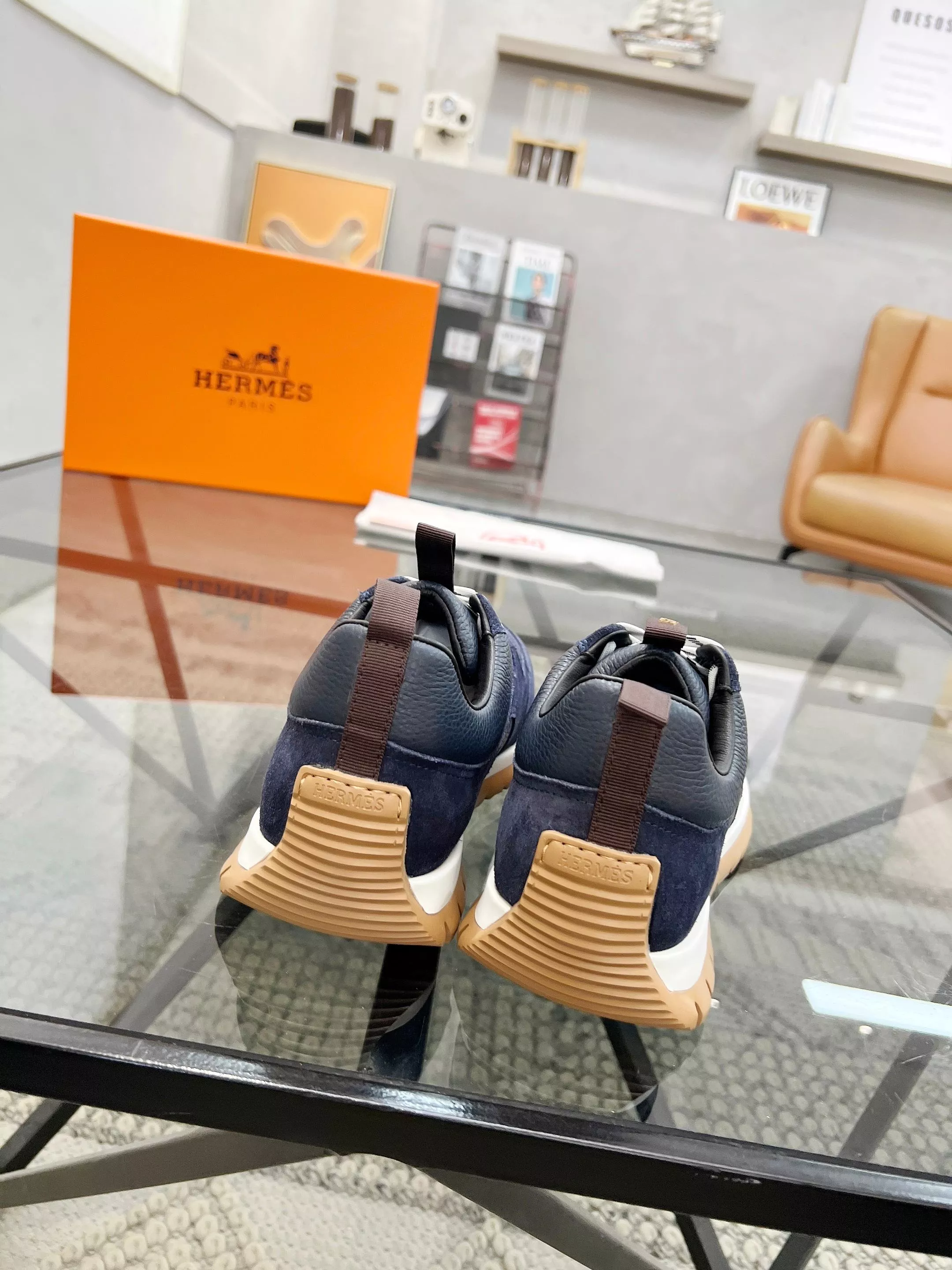 Hermes Casual Shoes For Men Flexible 3546