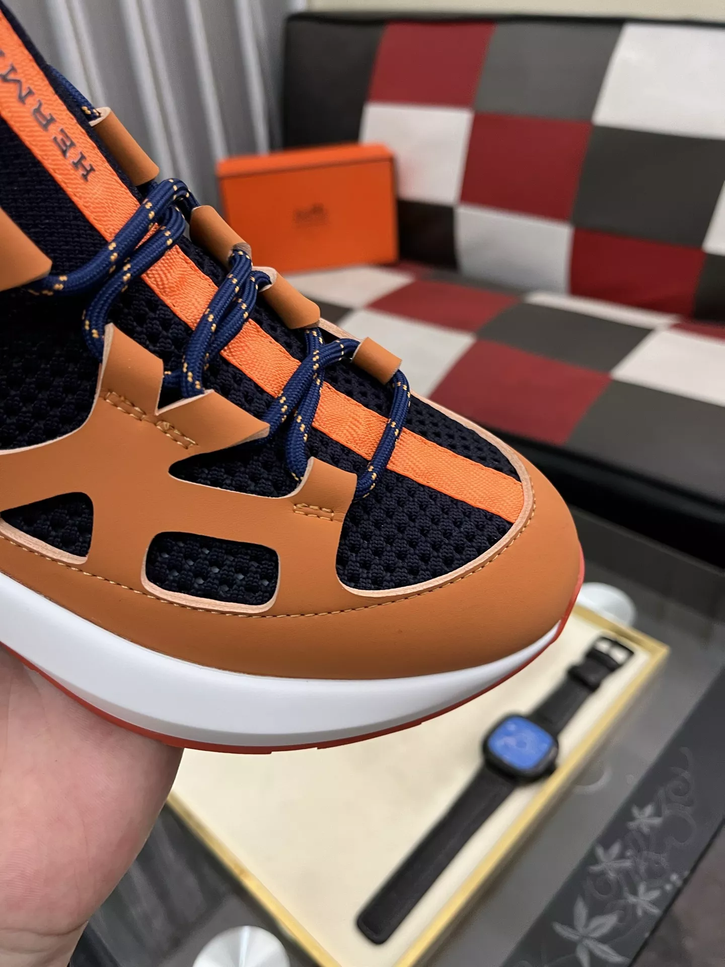 Hermes Casual Shoes For Men Flexible 3595