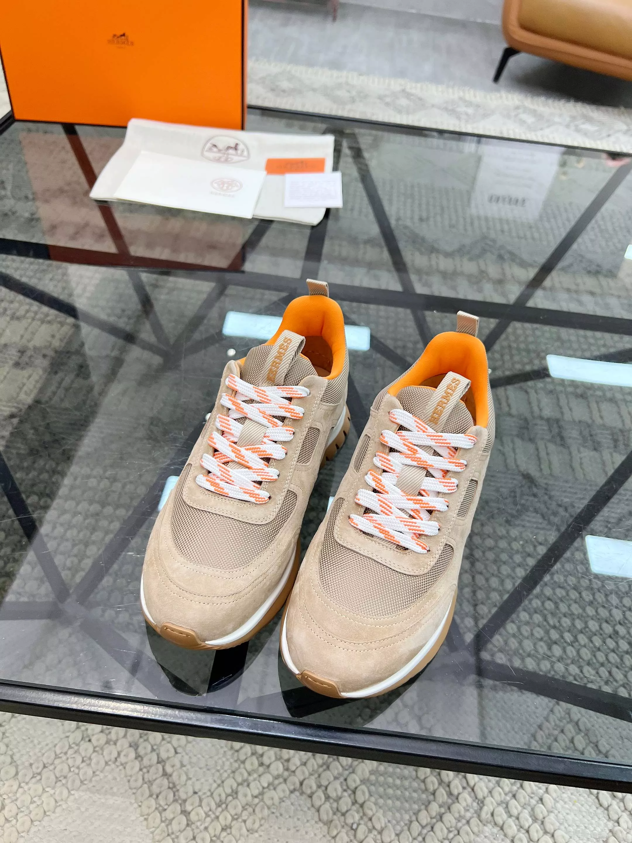 Hermes Casual Shoes For Men Functional 6007