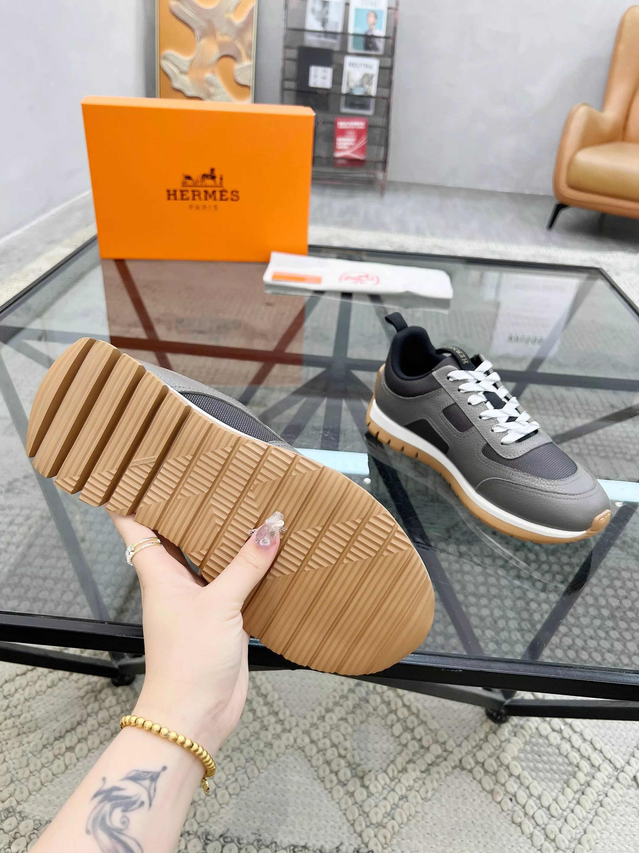 Hermes Casual Shoes For Men HighQuality 4822