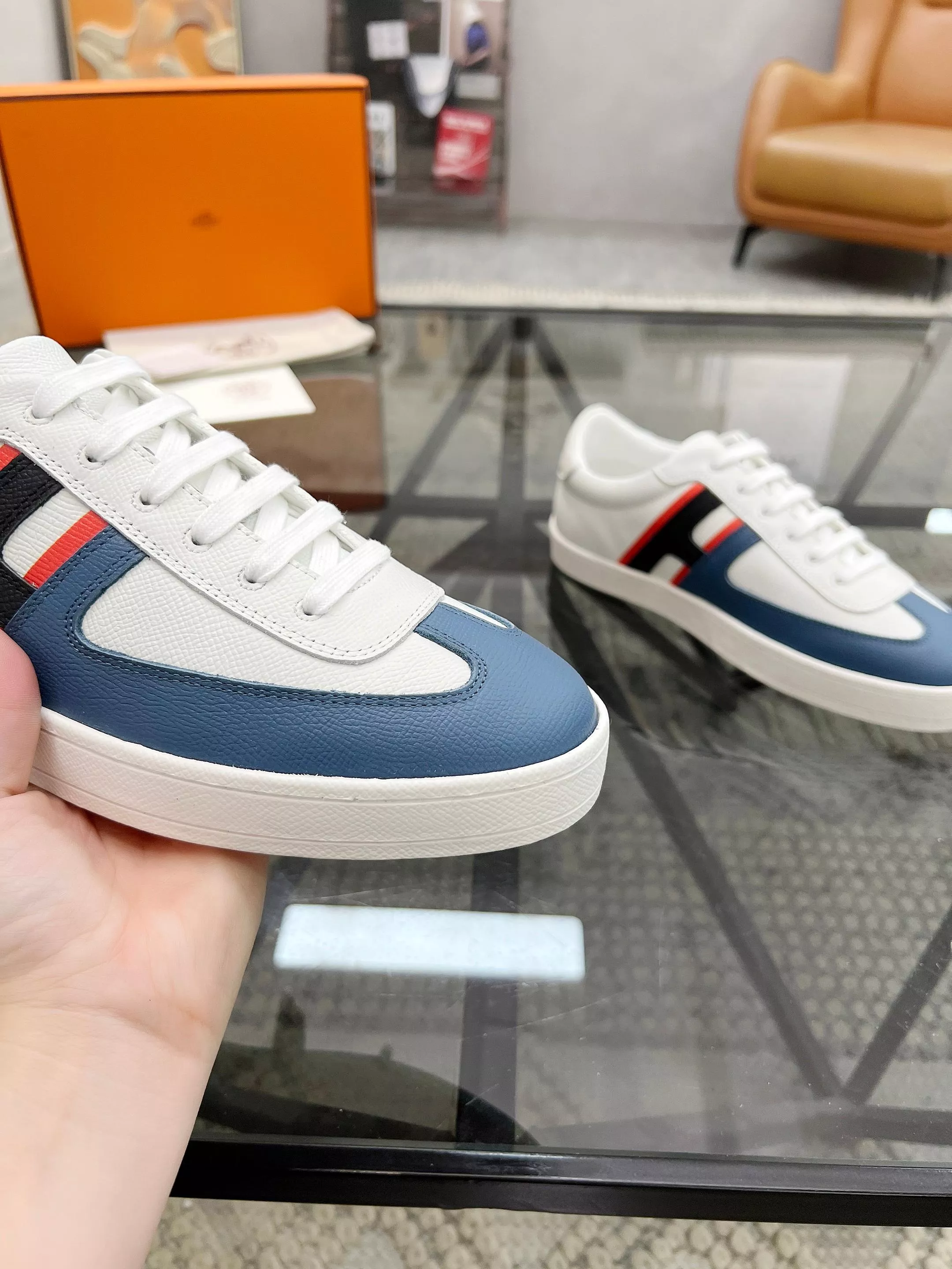 Hermes Casual Shoes For Men Lightweight 2796