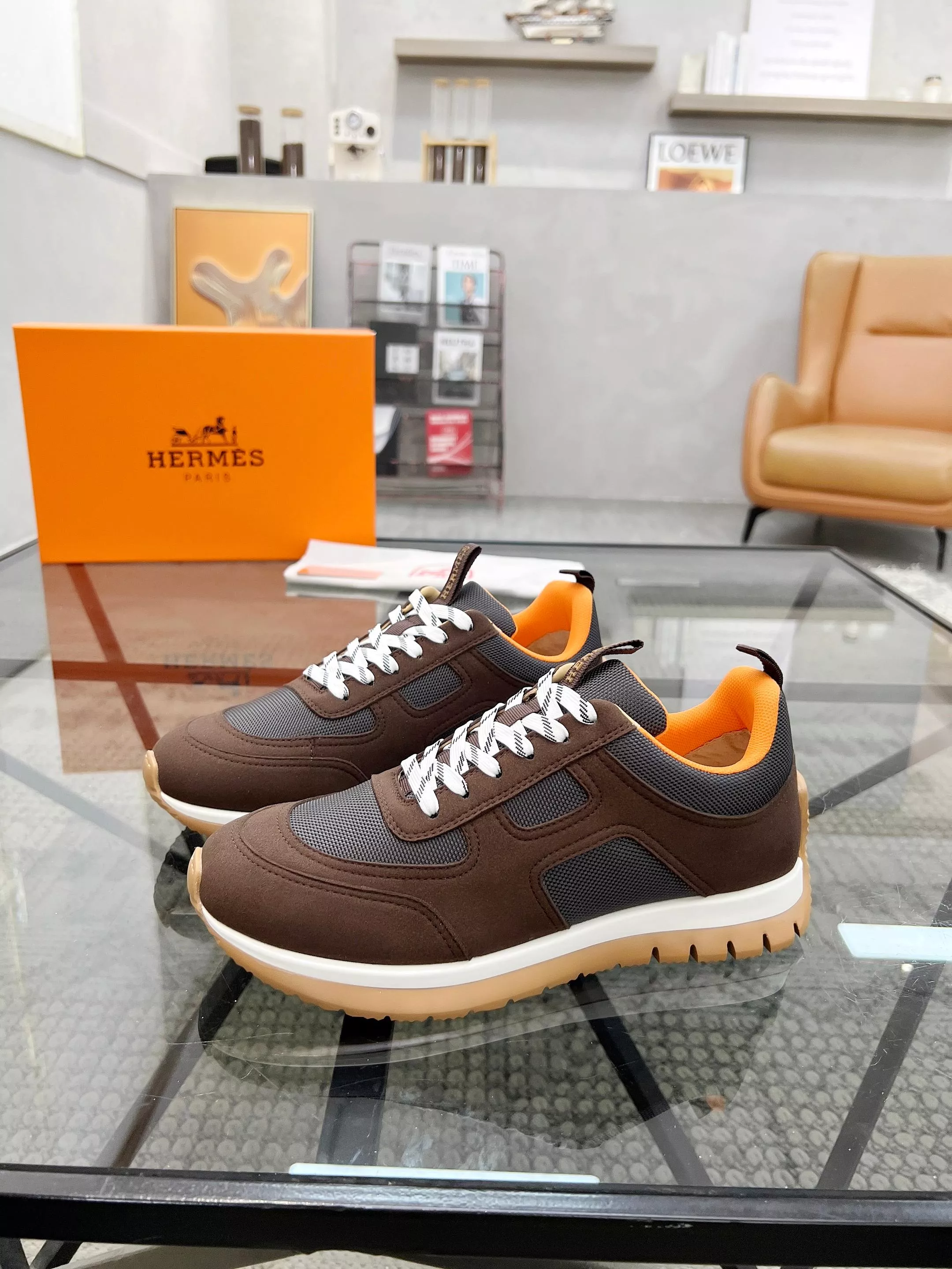 Hermes Casual Shoes For Men Minimalist 2186