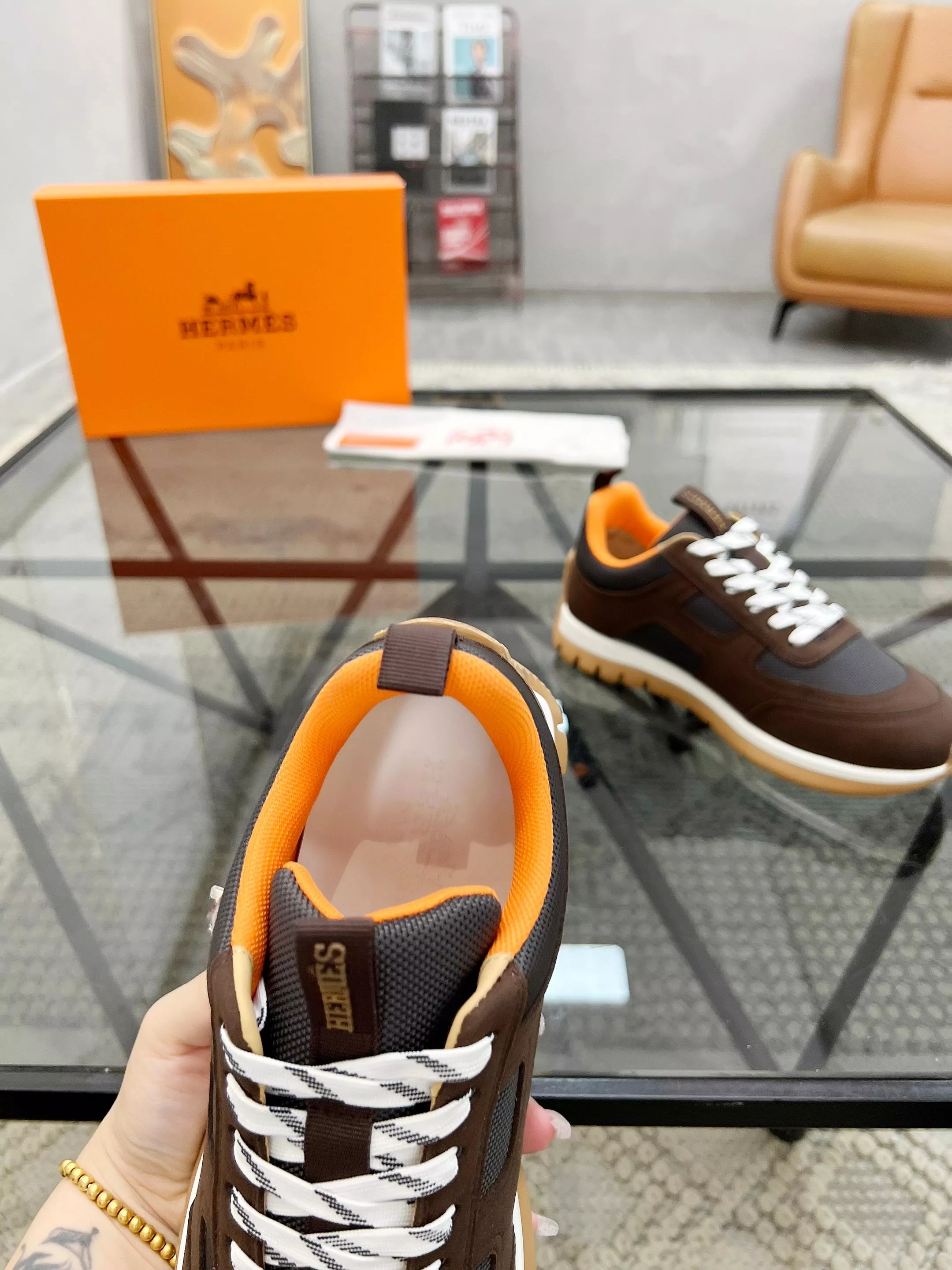 Hermes Casual Shoes For Men Minimalist 2186