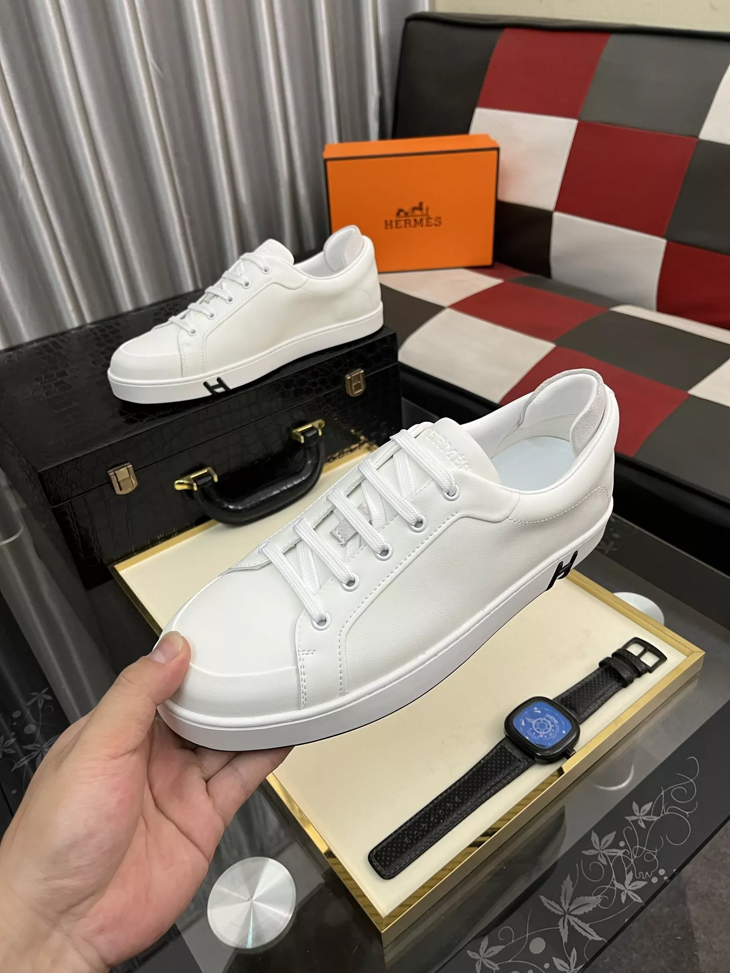 Hermes Casual Shoes For Men Modern 9173