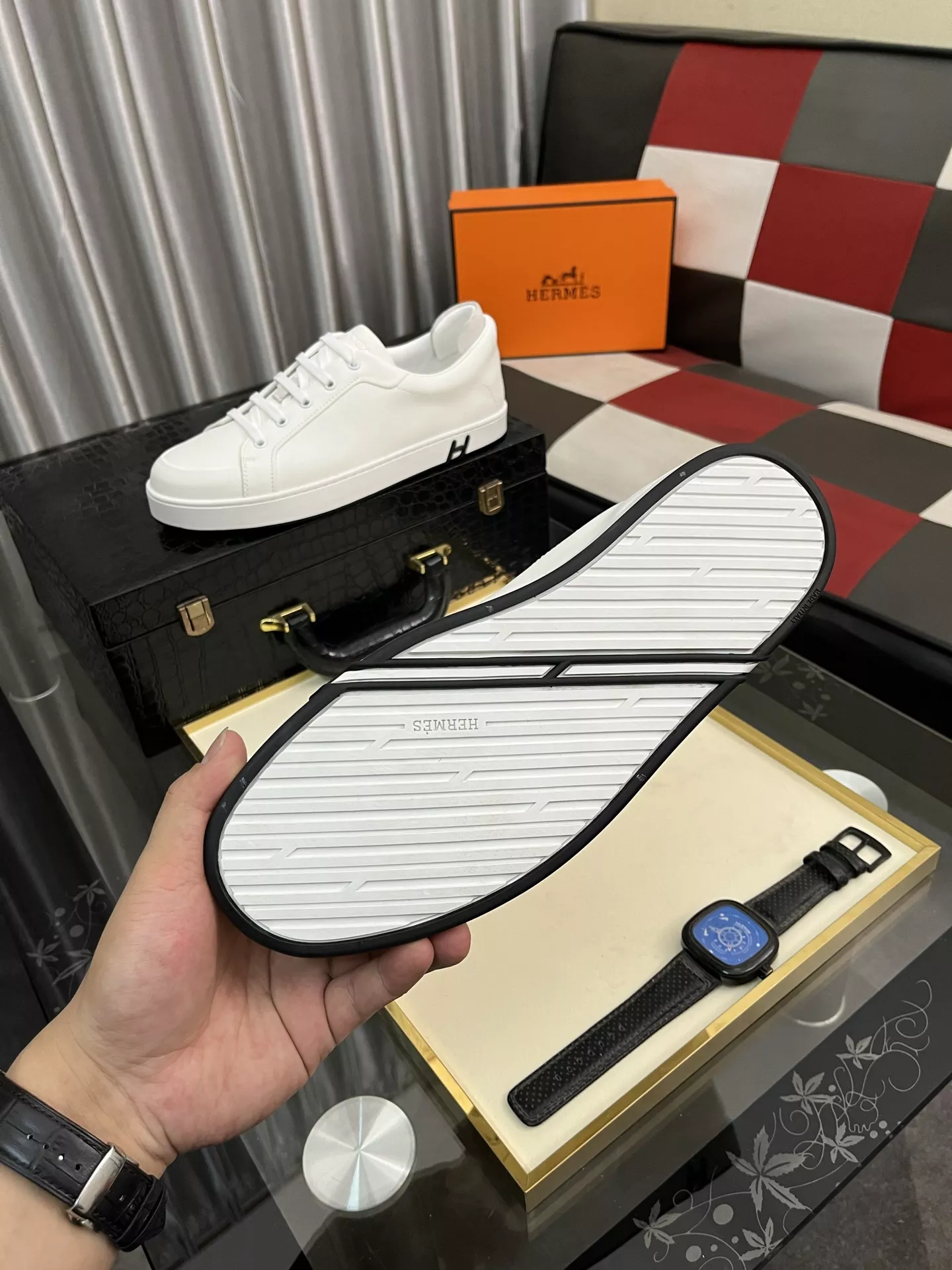 Hermes Casual Shoes For Men Modern 9173