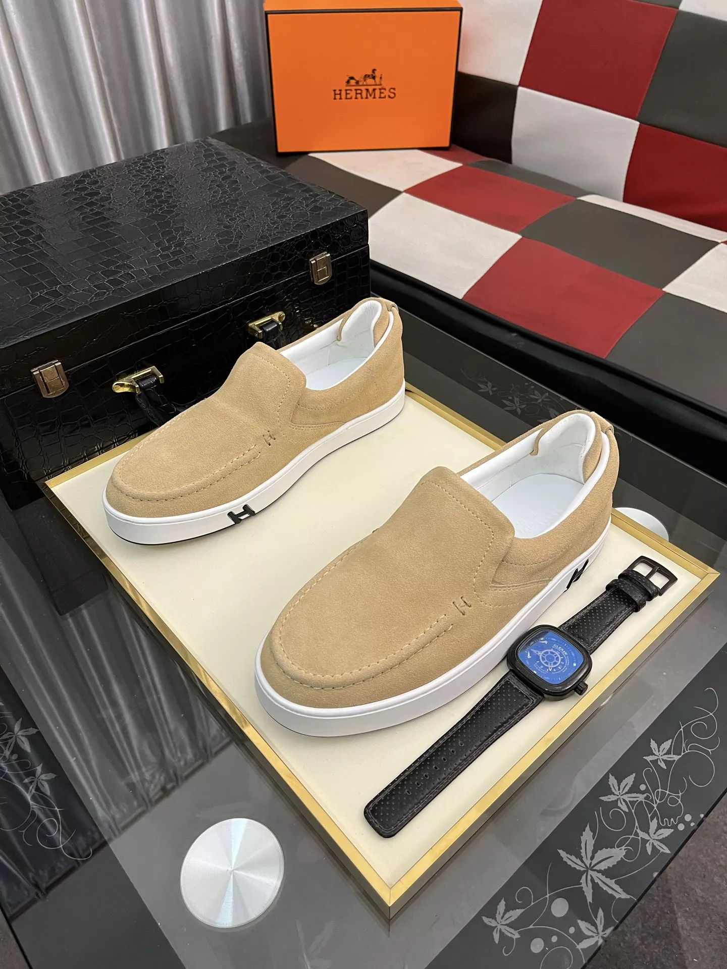 Hermes Casual Shoes For Men Popular 1471
