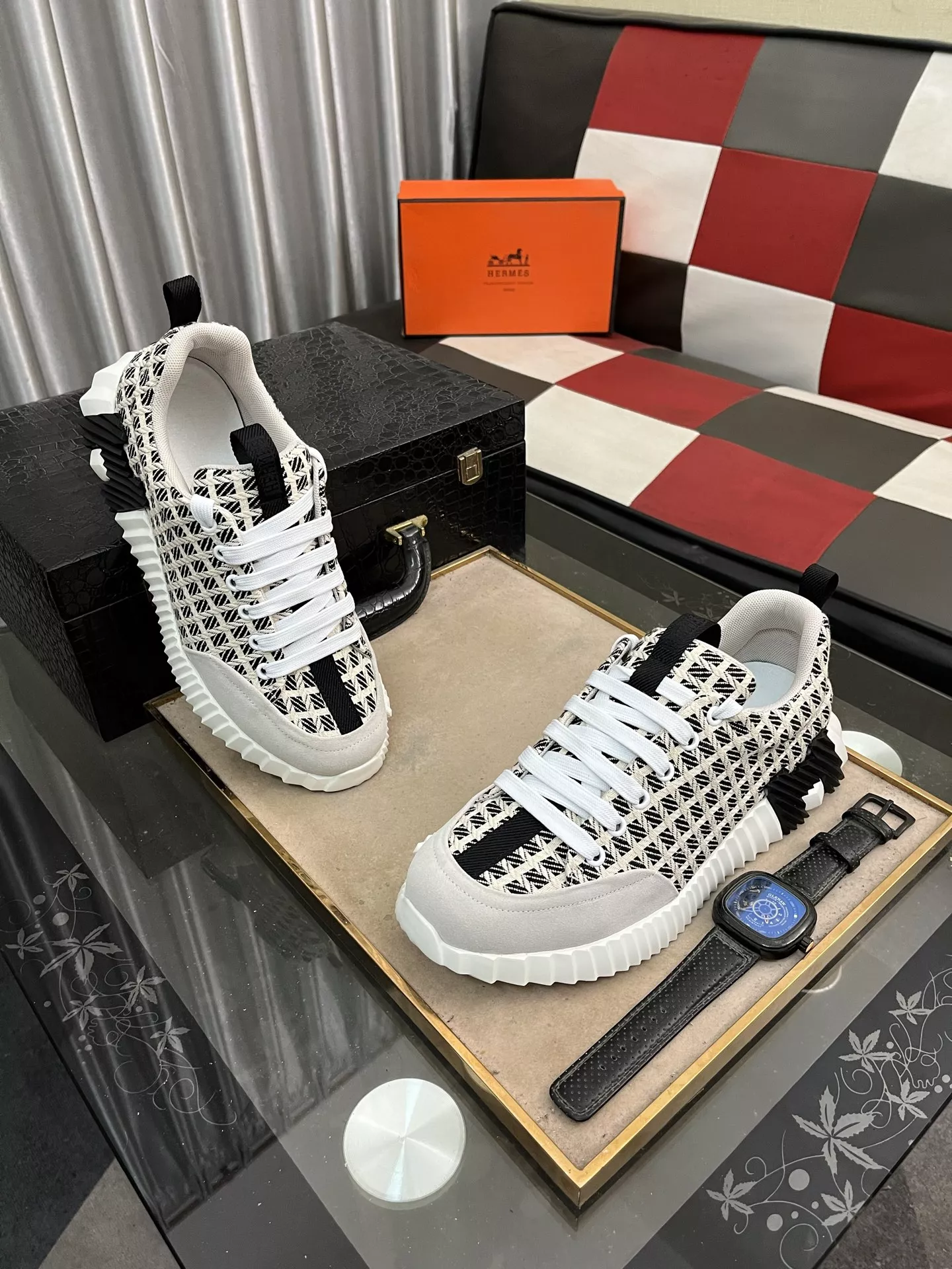 Hermes Casual Shoes For Men Popular 6935