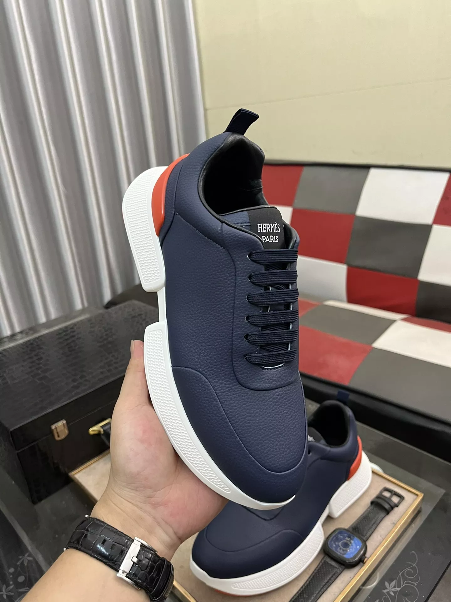 Hermes Casual Shoes For Men Practical 7014