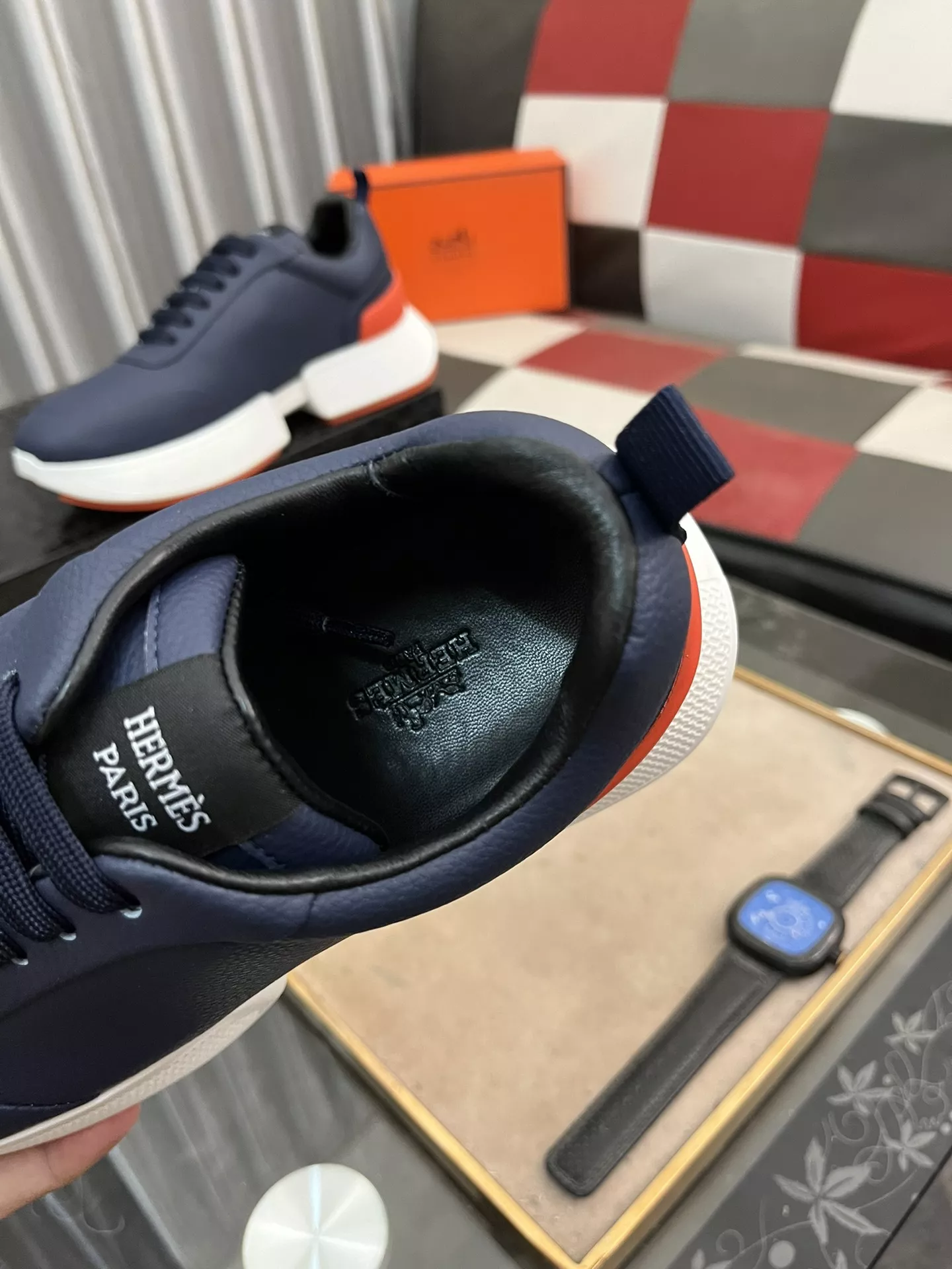 Hermes Casual Shoes For Men Practical 7014