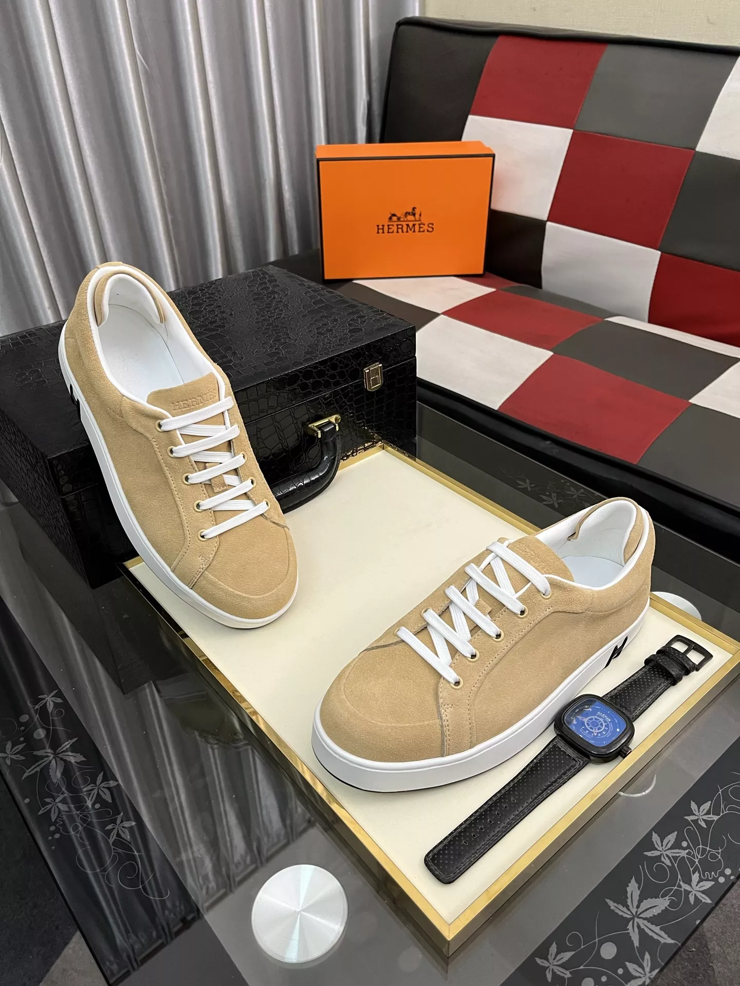 Hermes Casual Shoes For Men Reliable 5969