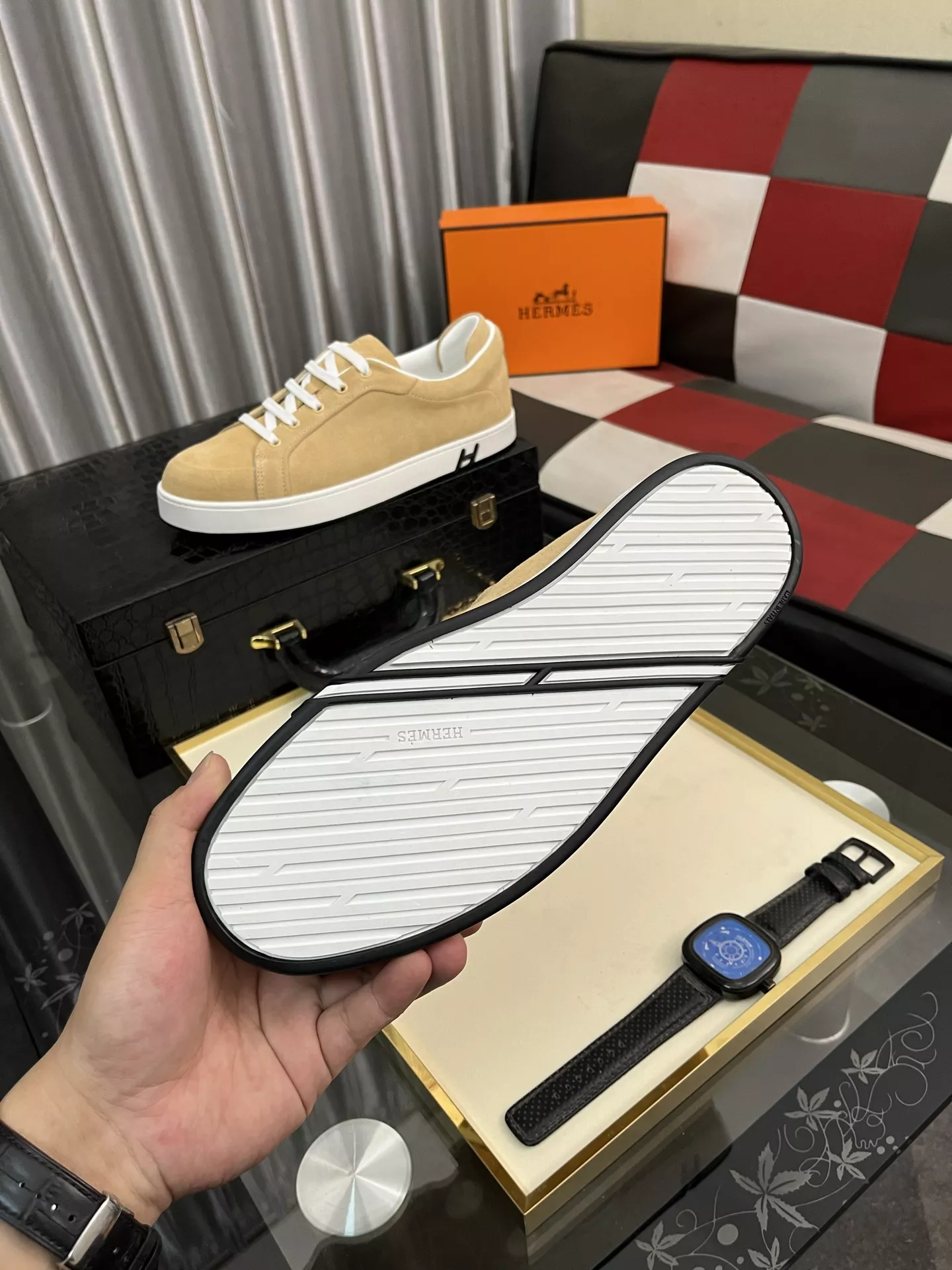 Hermes Casual Shoes For Men Reliable 5969