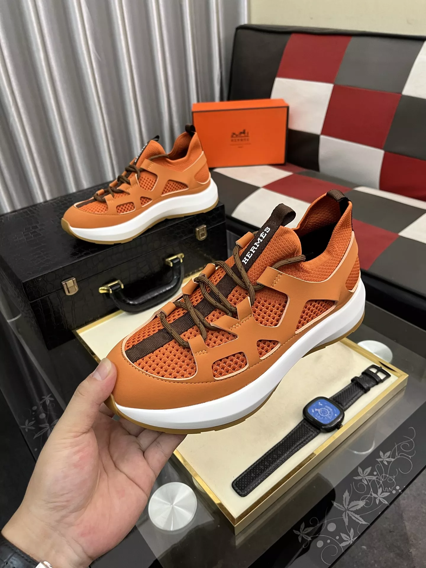 Hermes Casual Shoes For Men Resilient 9194