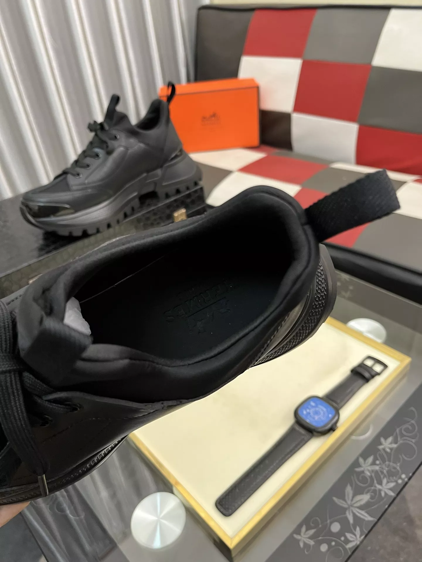 Hermes Casual Shoes For Men Sleek 9756