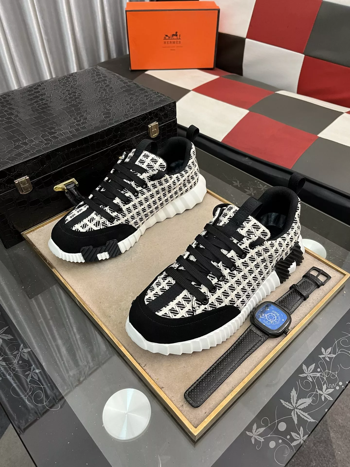 Hermes Casual Shoes For Men Soft 290