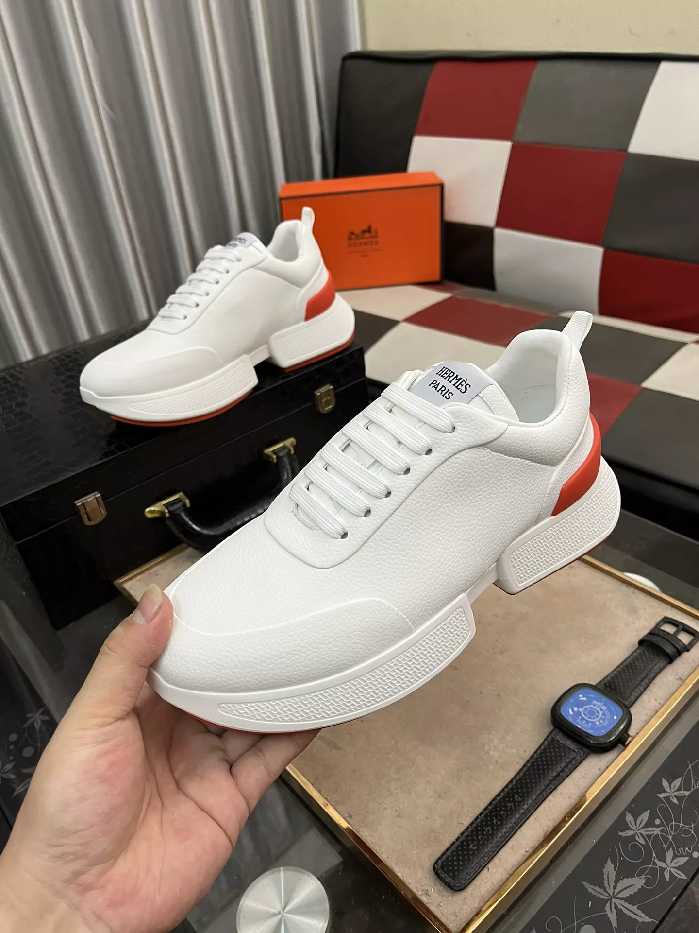 Hermes Casual Shoes For Men Sophisticated 7975