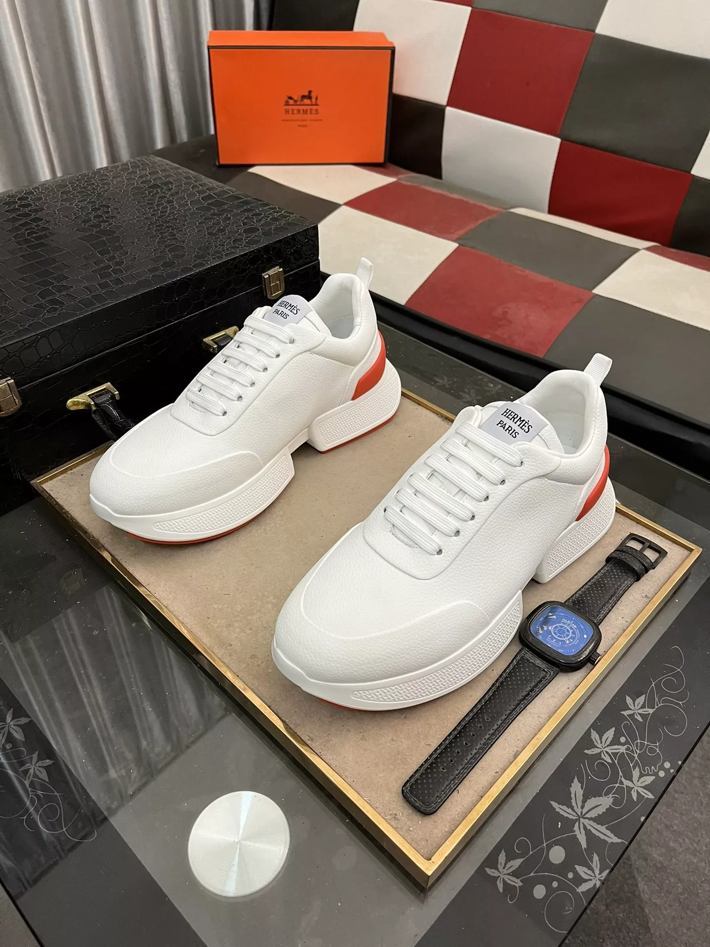 Hermes Casual Shoes For Men Sophisticated 7975