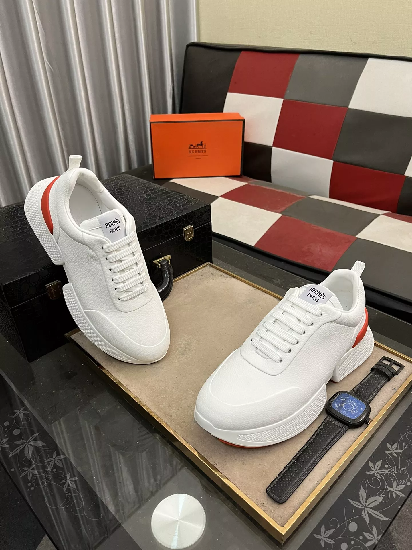 Hermes Casual Shoes For Men Sophisticated 7975