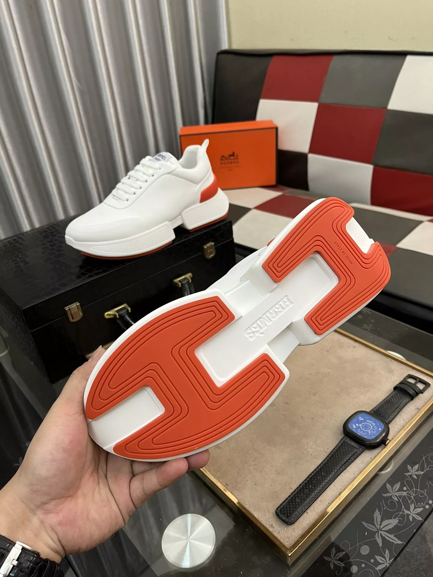 Hermes Casual Shoes For Men Sophisticated 7975