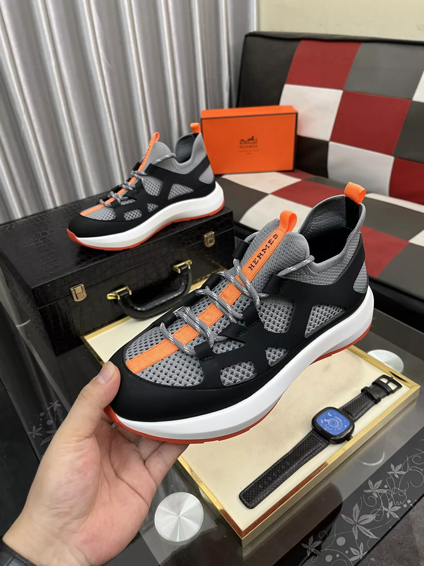Hermes Casual Shoes For Men Timeless 3504