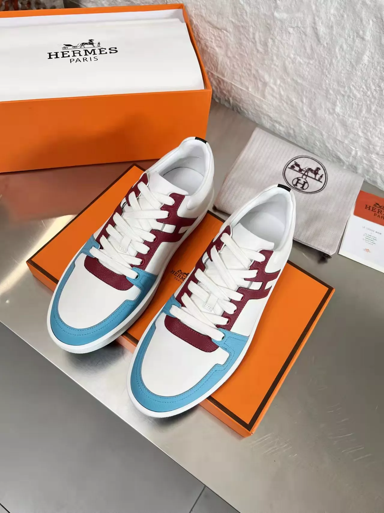 Hermes Casual Shoes For Men Versatile 3297