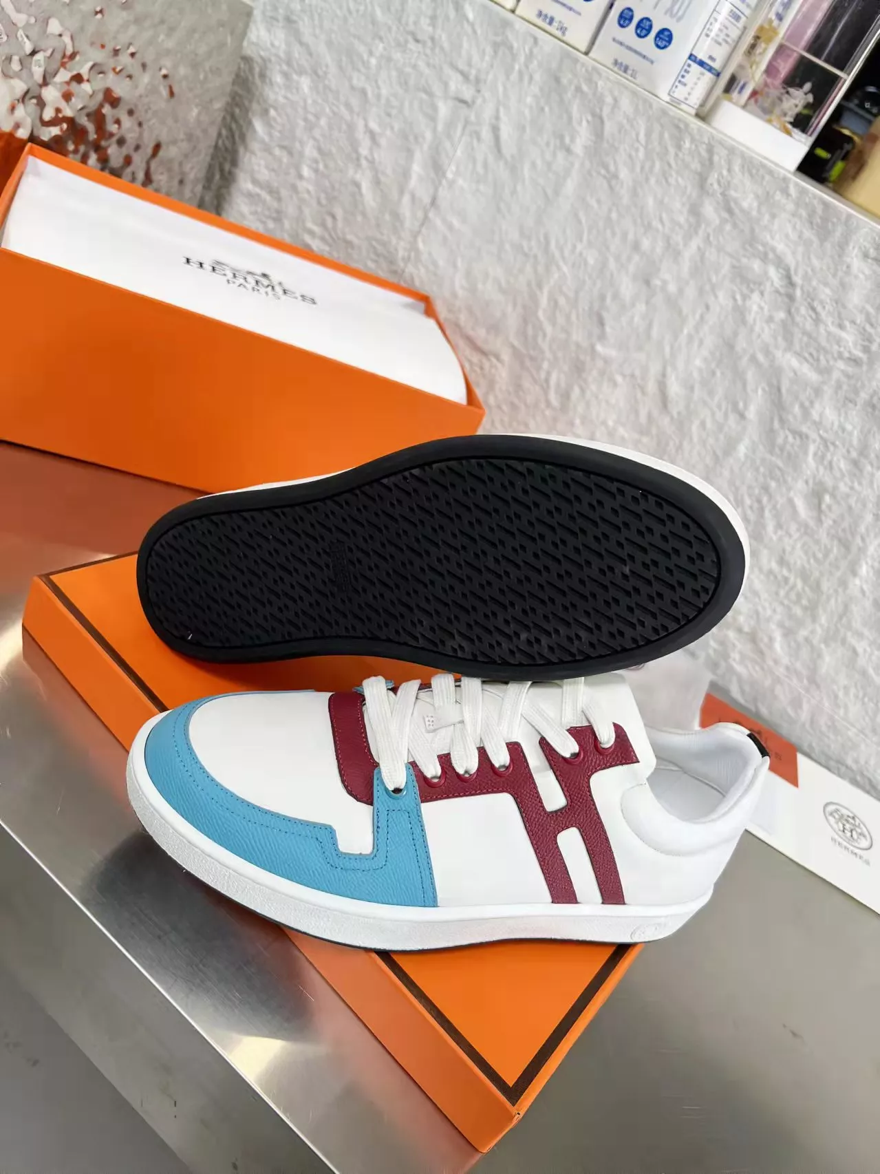 Hermes Casual Shoes For Men Versatile 3297