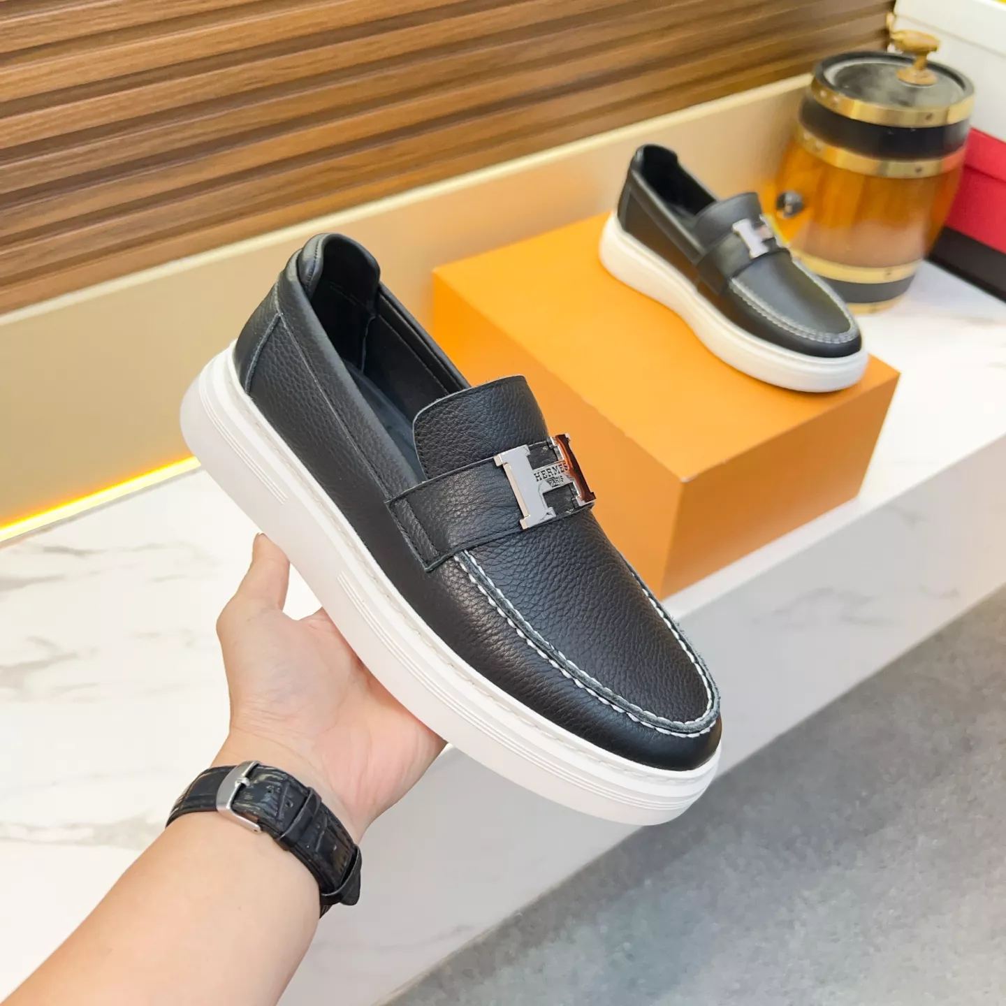 Hermes Casual Shoes For Men WellDesigned 6166