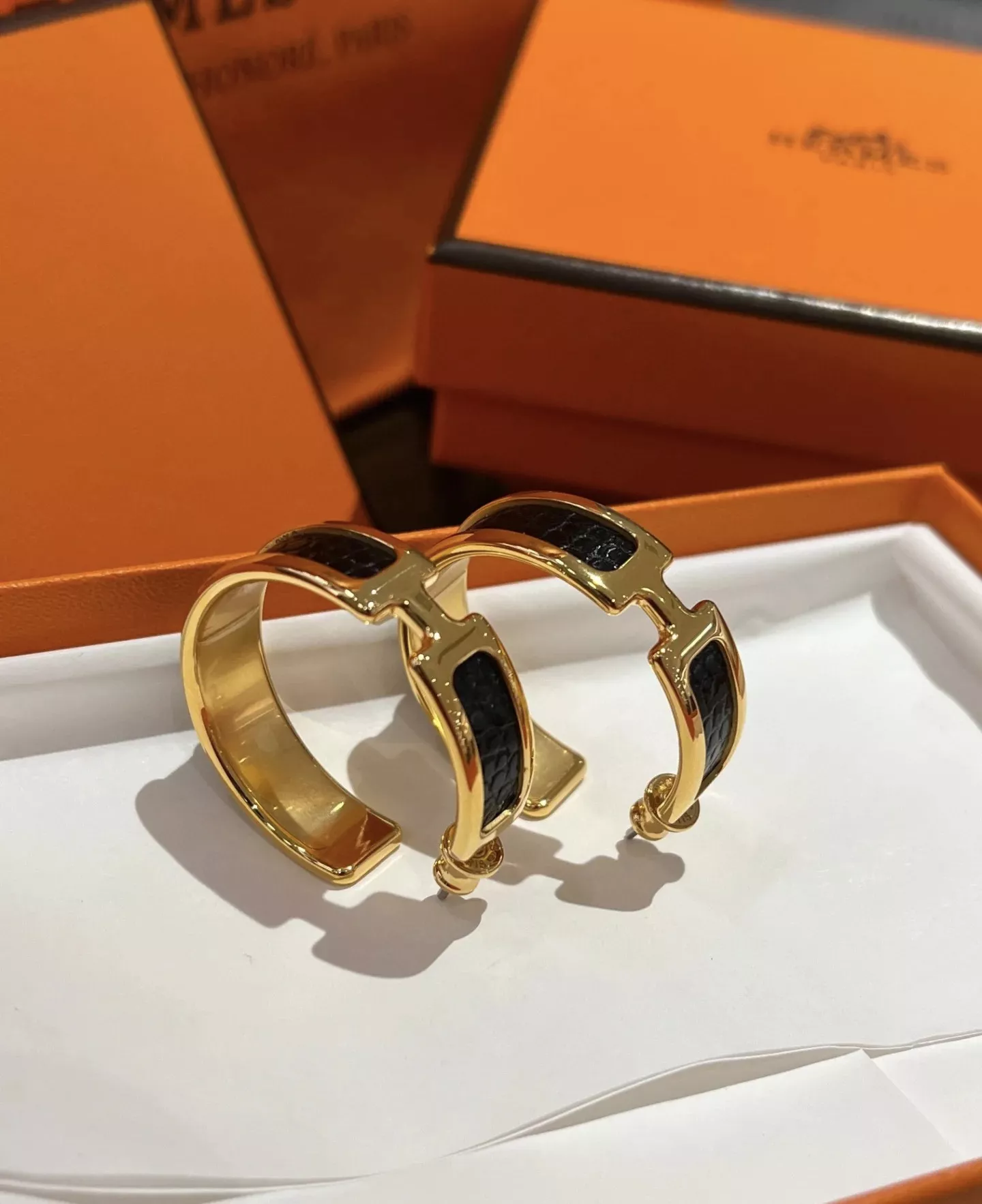 Hermes Earrings For Women Lightweight 4454