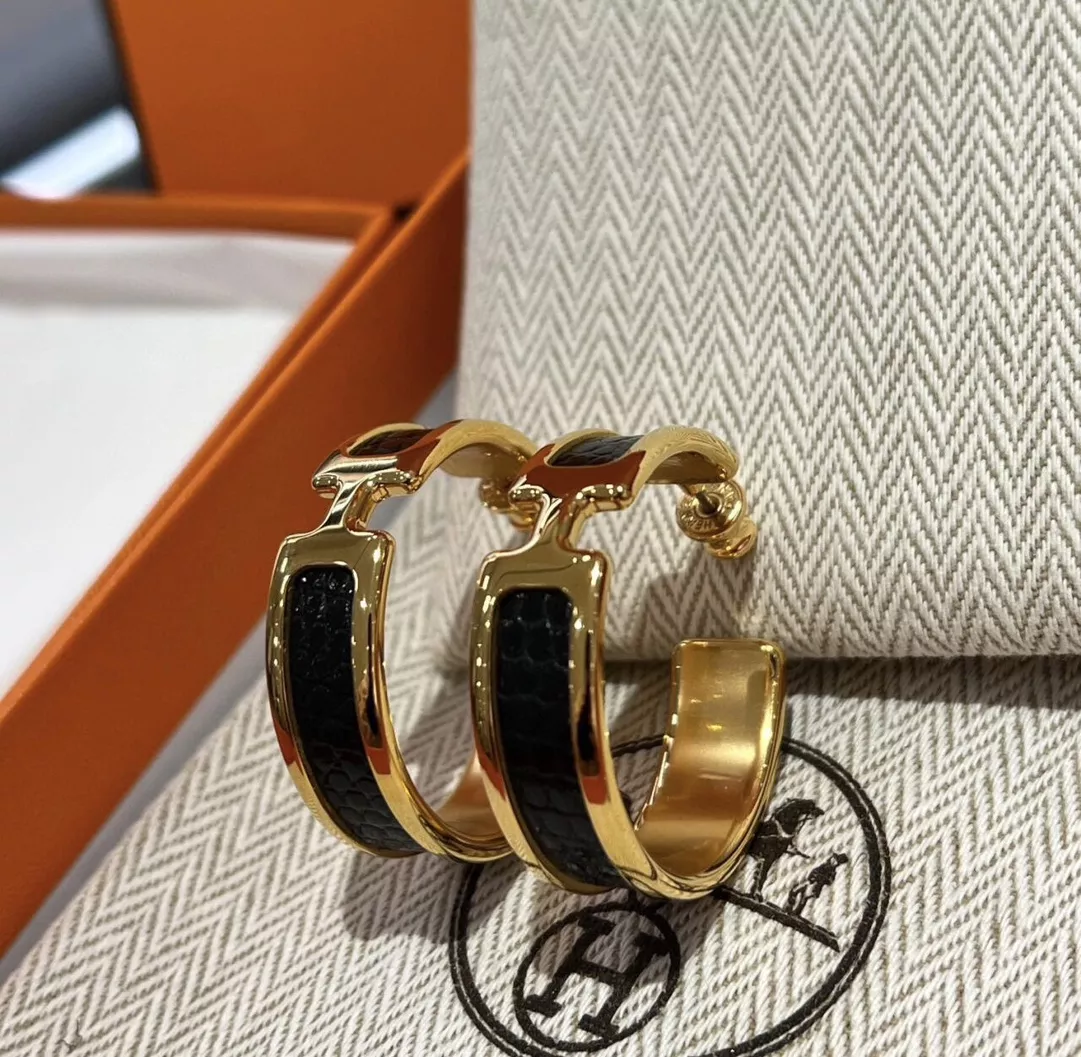 Hermes Earrings For Women Lightweight 4454