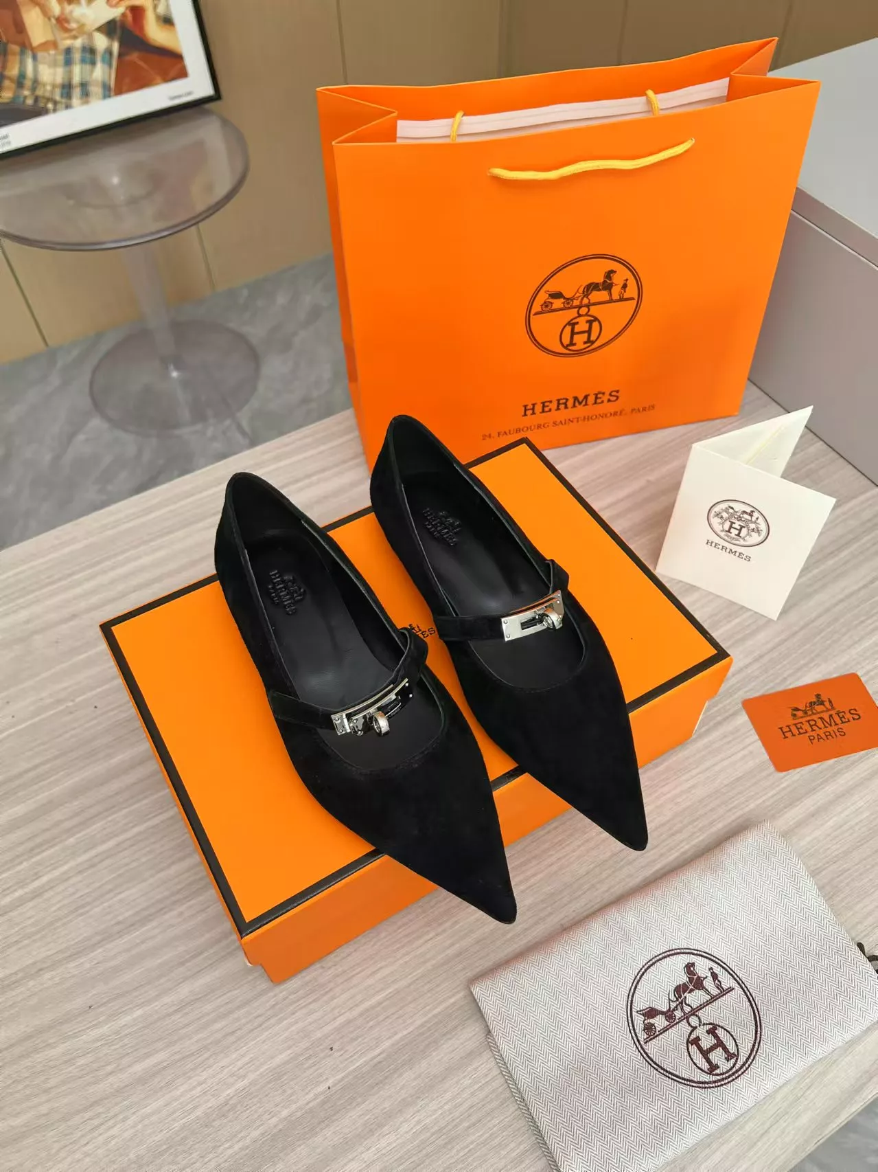 Hermes Flat Shoes For Women Reliable 3736