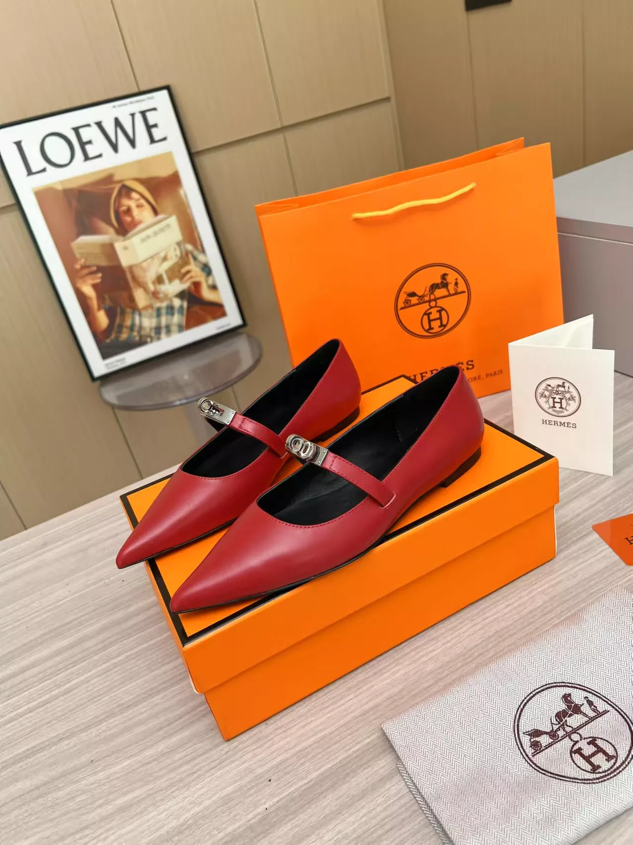Hermes Flat Shoes For Women SmartChoice 5178