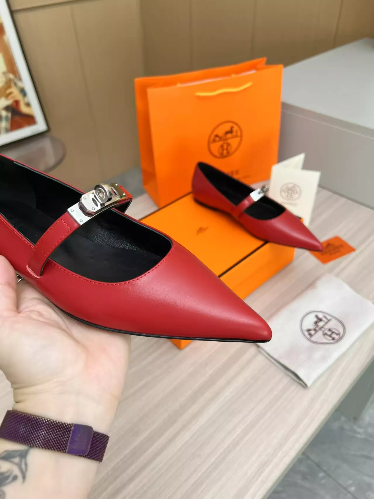 Hermes Flat Shoes For Women SmartChoice 5178