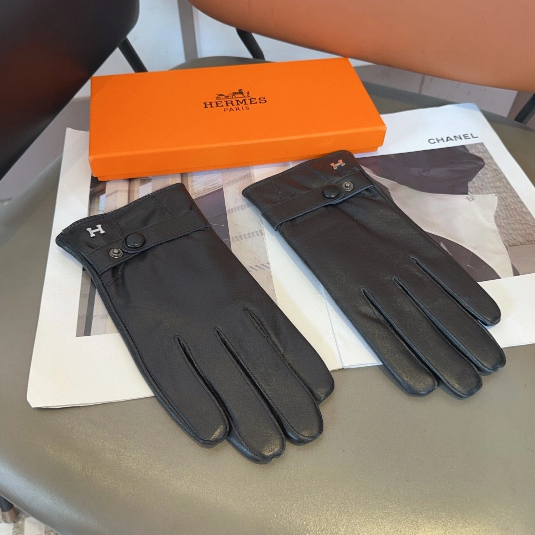 Hermes Gloves For Men Trendy 3253