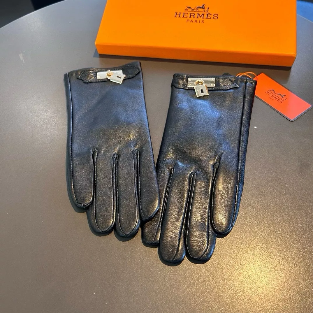 Hermes Gloves For Women Breathable 864