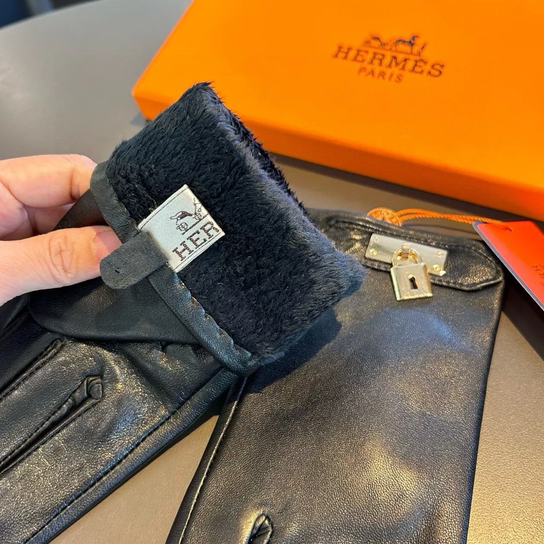 Hermes Gloves For Women Breathable 864