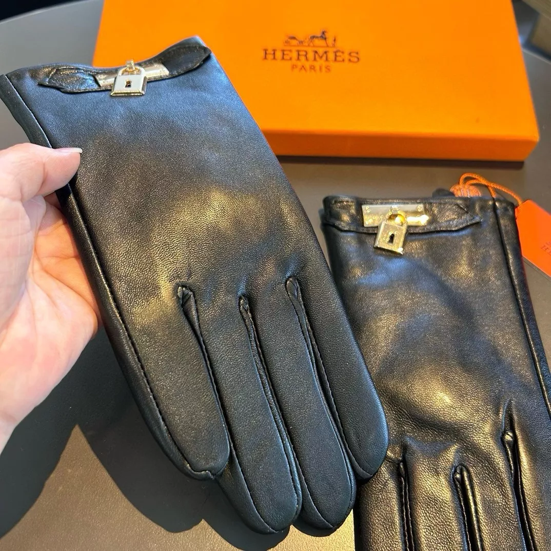 Hermes Gloves For Women Breathable 864