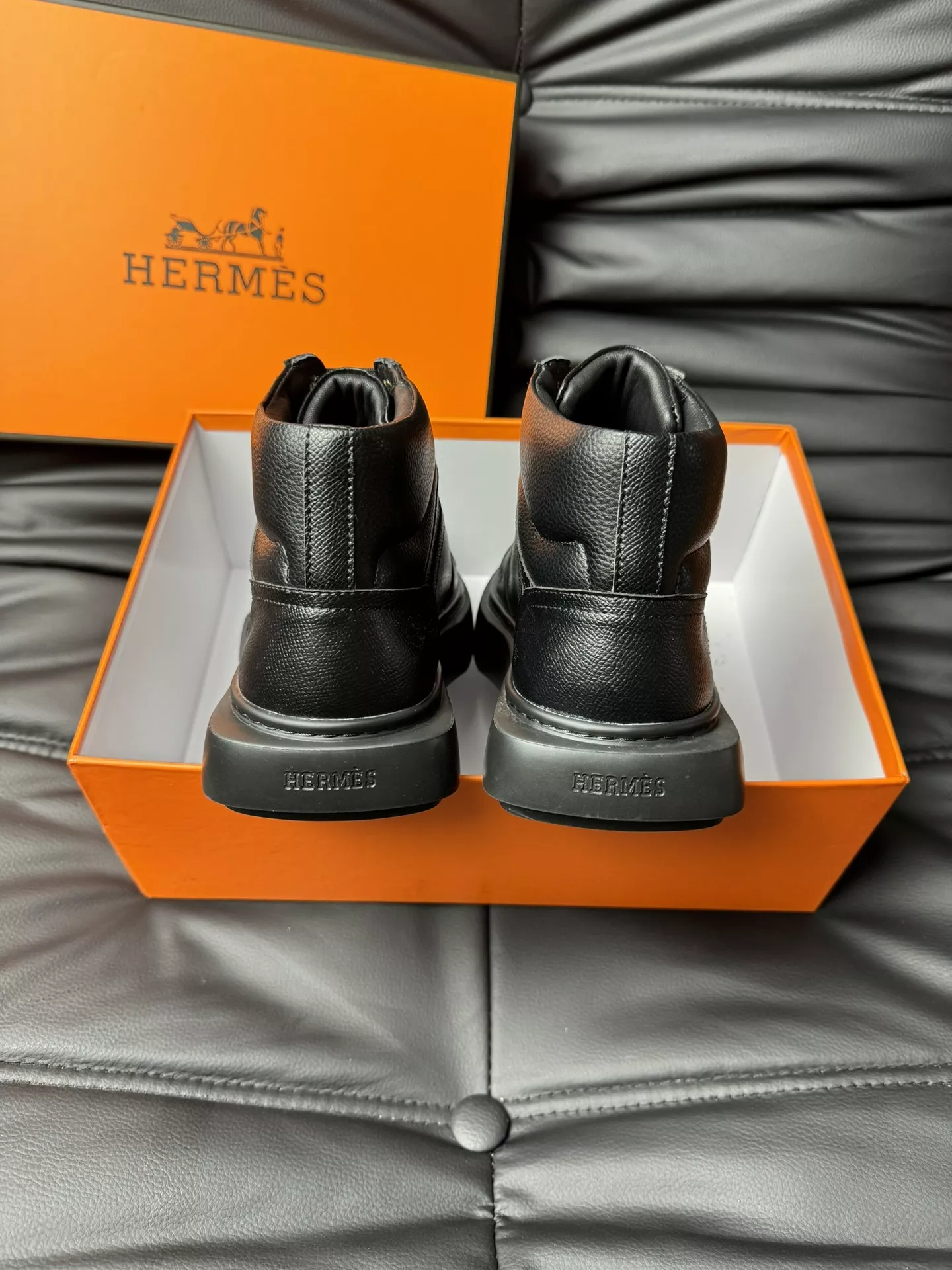Hermes High Tops Shoes For Men Minimalist 2811