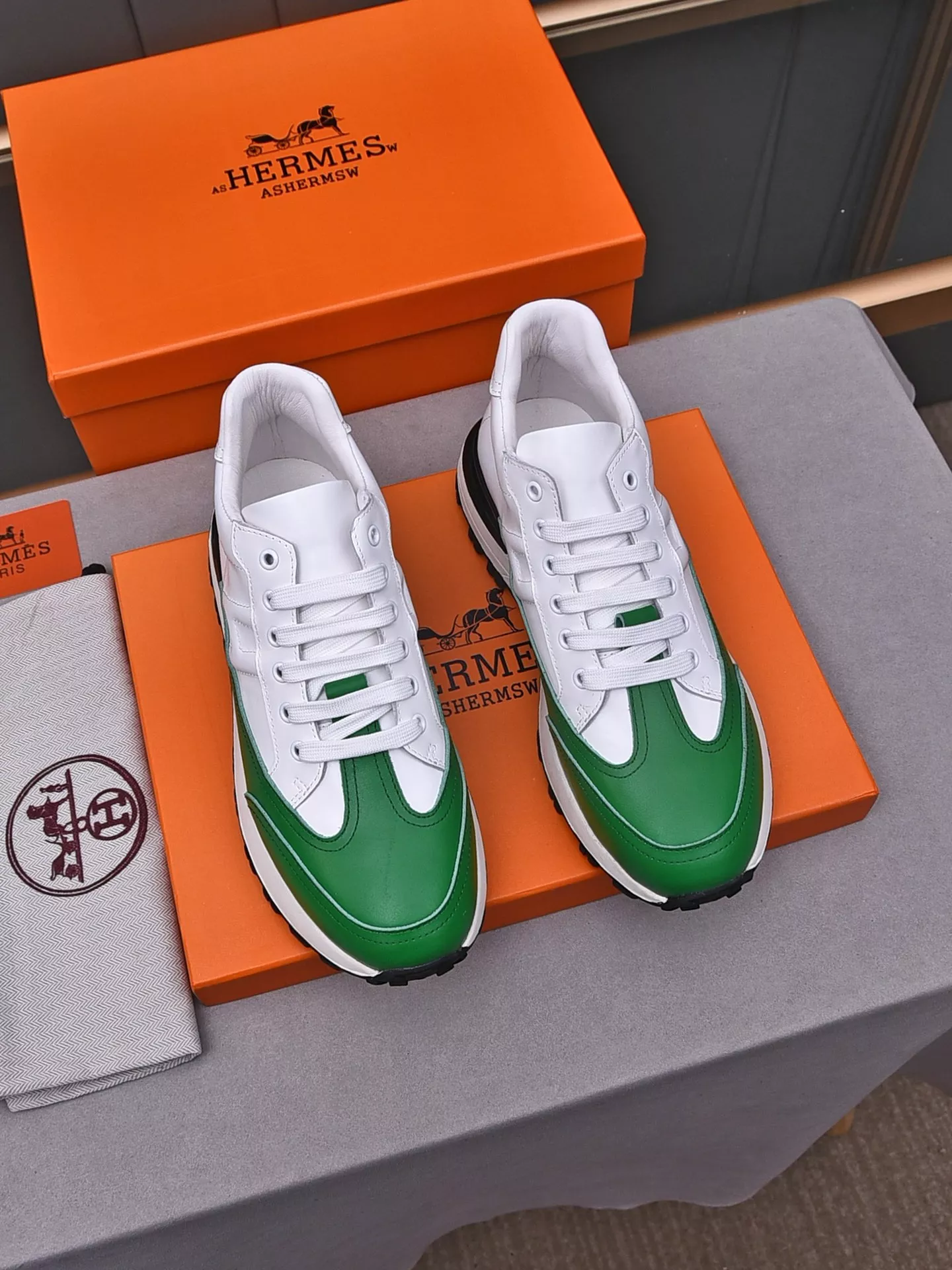 Hermes High Tops Shoes For Men SmartChoice 777
