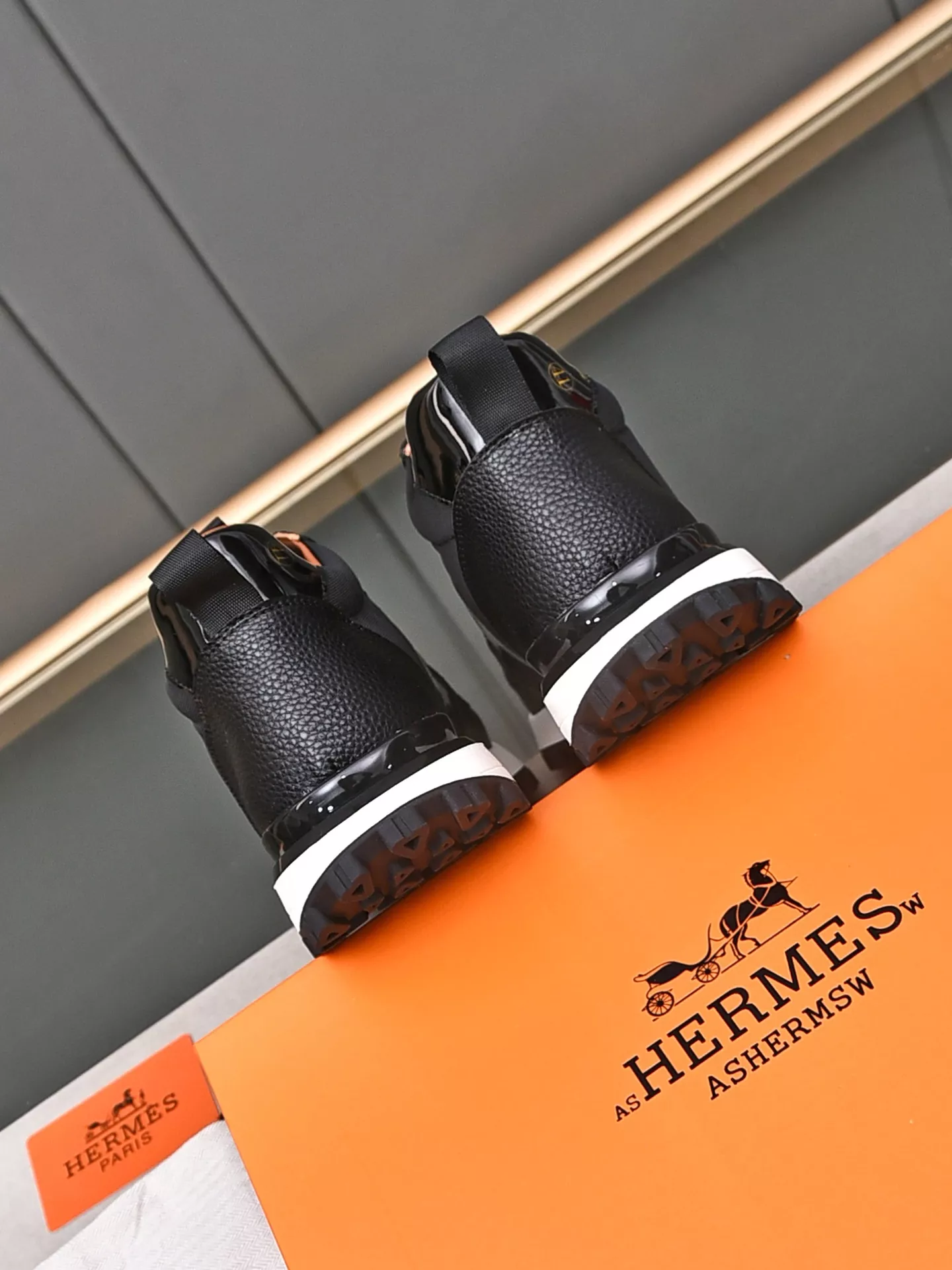 Hermes High Tops Shoes For Men Unique 7747