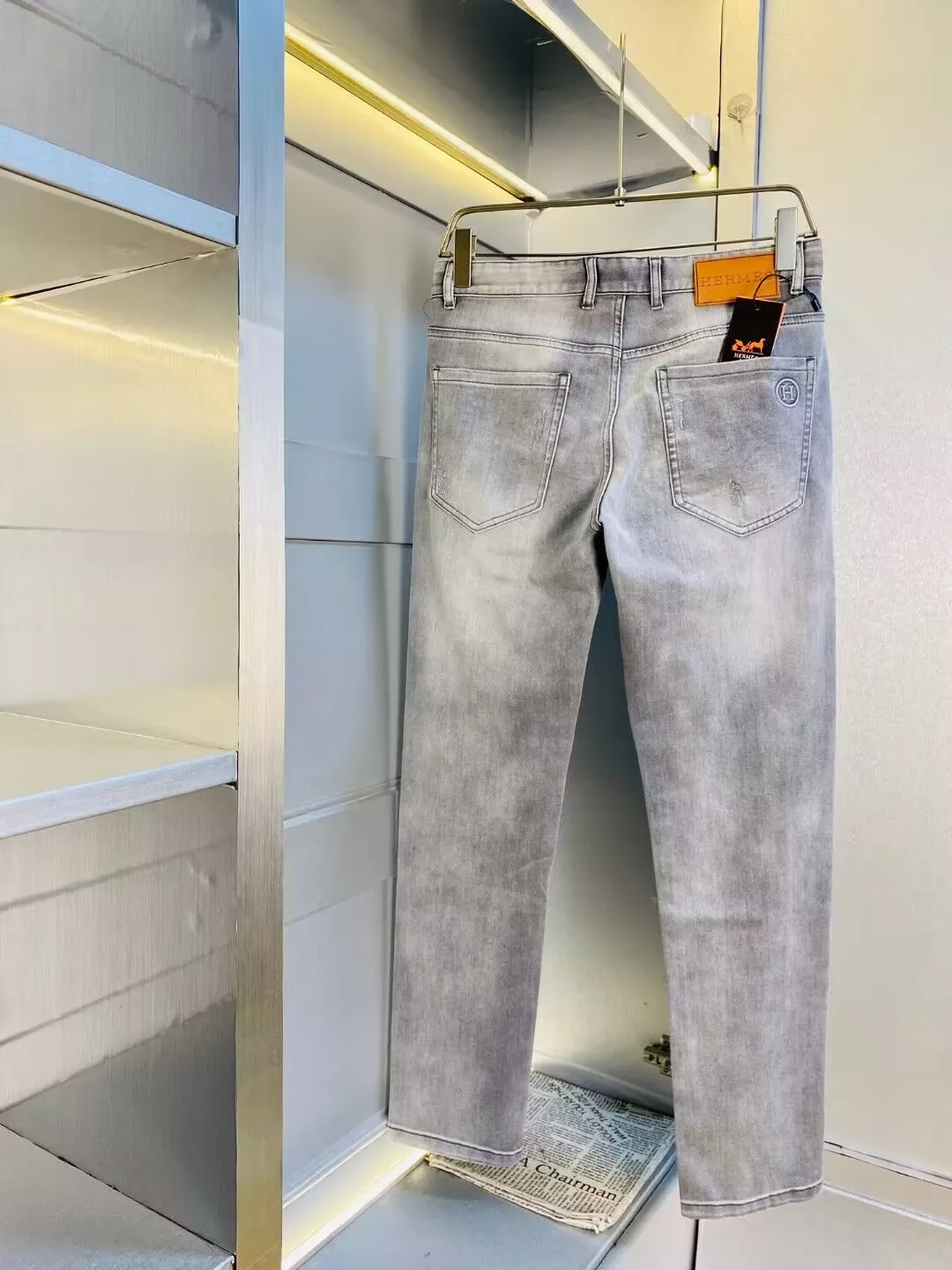 Hermes Jeans For Men Vibrant 5379