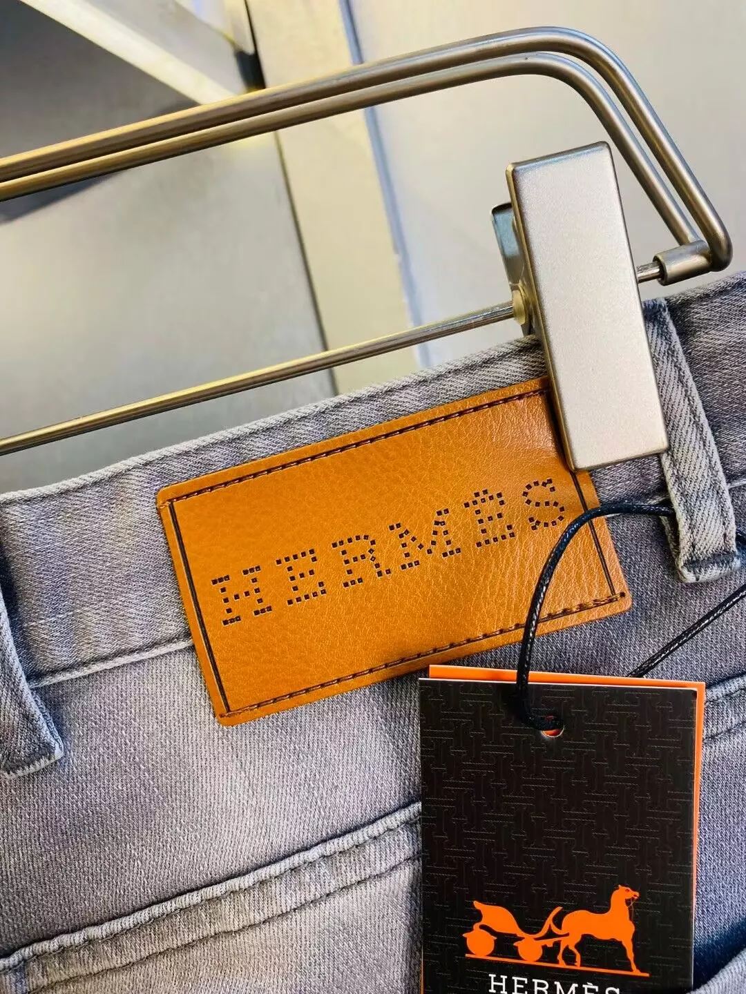 Hermes Jeans For Men Vibrant 5379