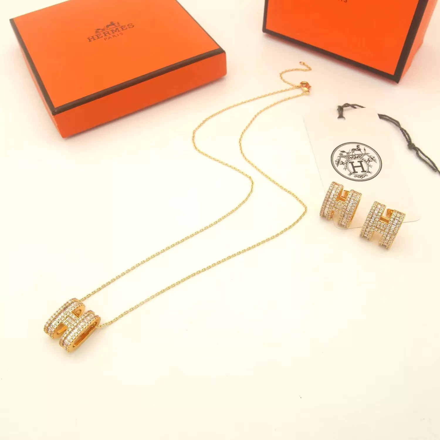 Hermes Jewelry Set For Women Fashionable 2839