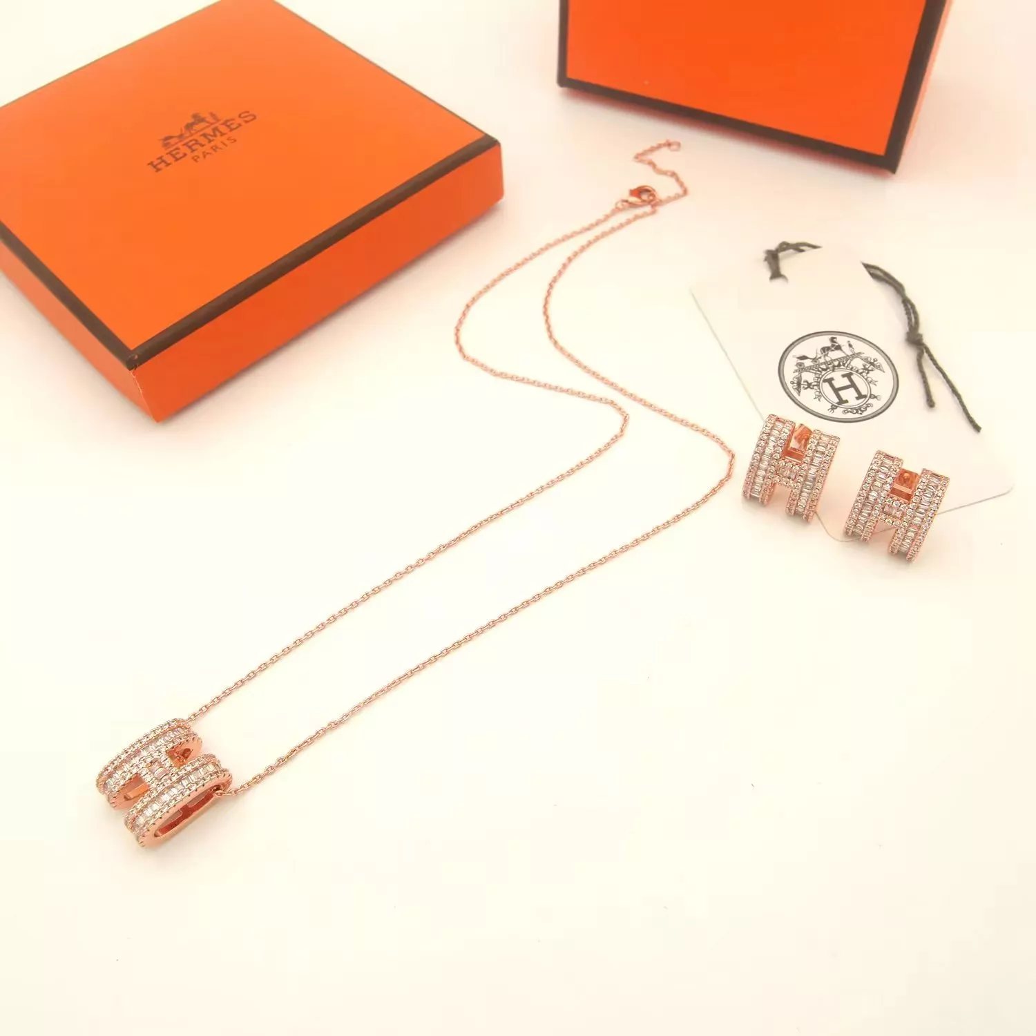 Hermes Jewelry Set For Women NewStyle 1136