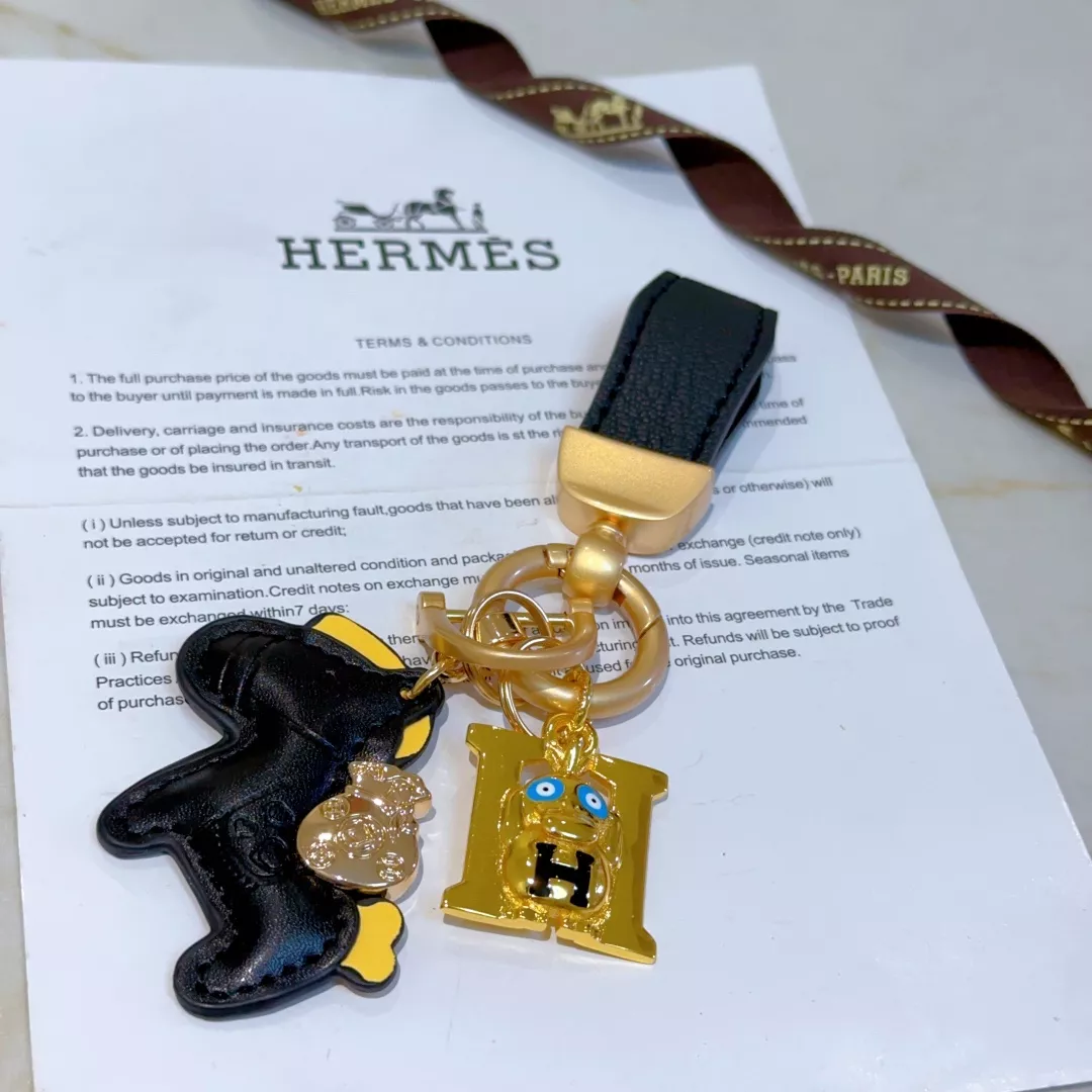 Hermes Key Holder And Bag Buckle Elegant 343