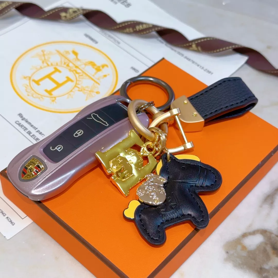 Hermes Key Holder And Bag Buckle Elegant 343