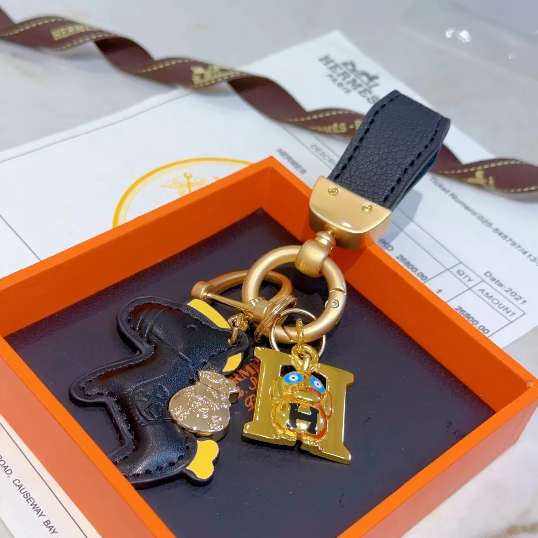 Hermes Key Holder And Bag Buckle Elegant 343