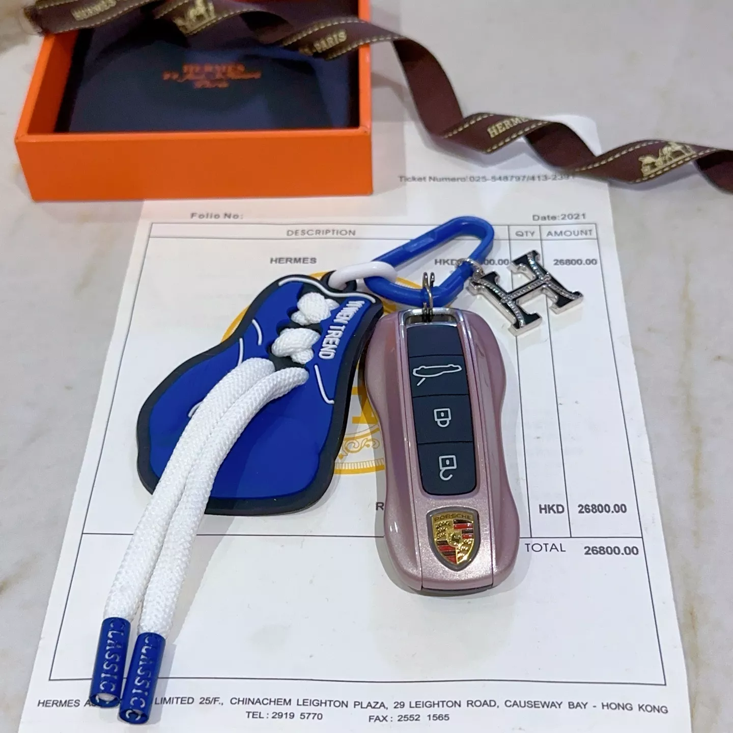Hermes Key Holder And Bag Buckle WellDesigned 4646
